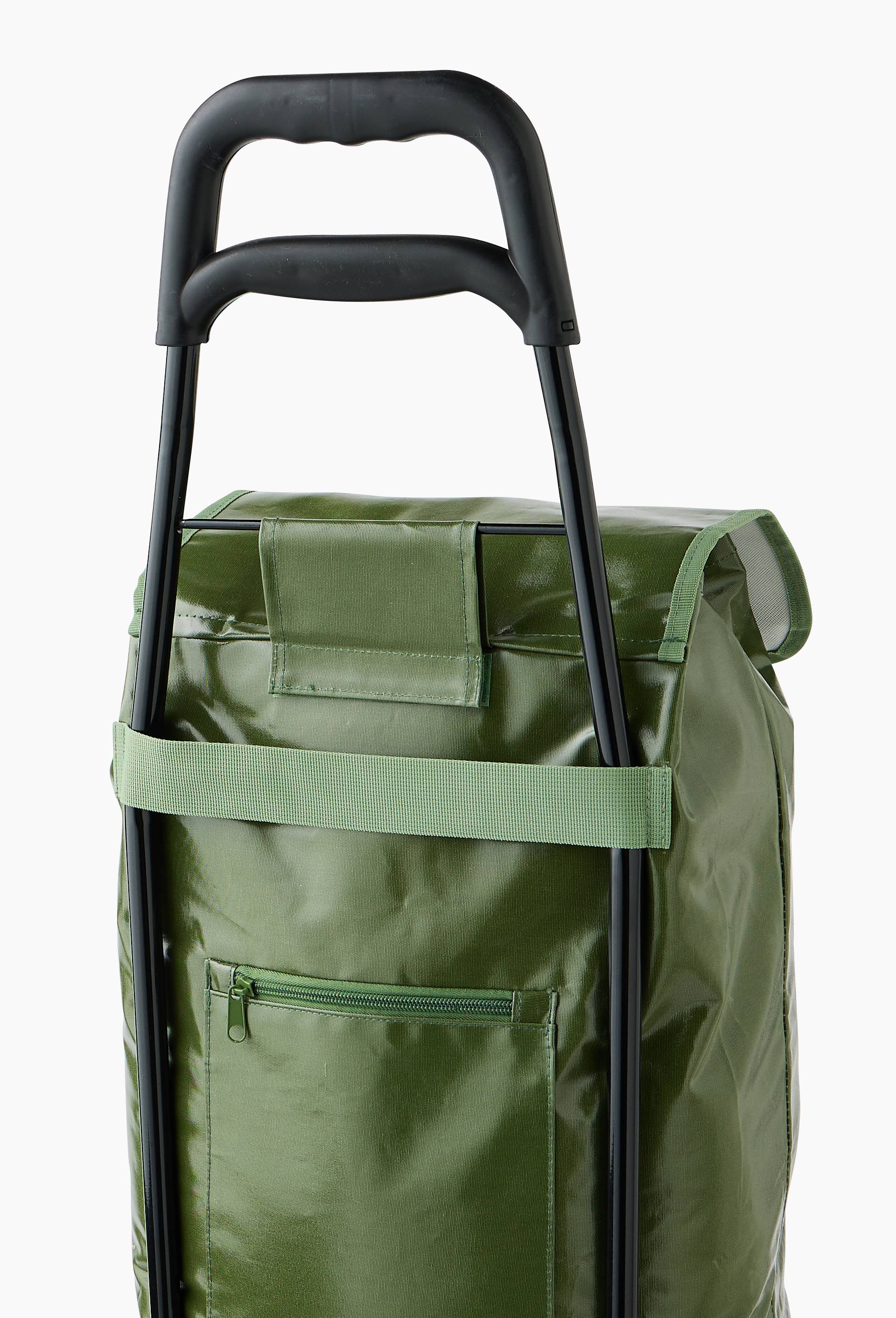 Poussette de march&eacute;, 38L, Vert, large image number 1