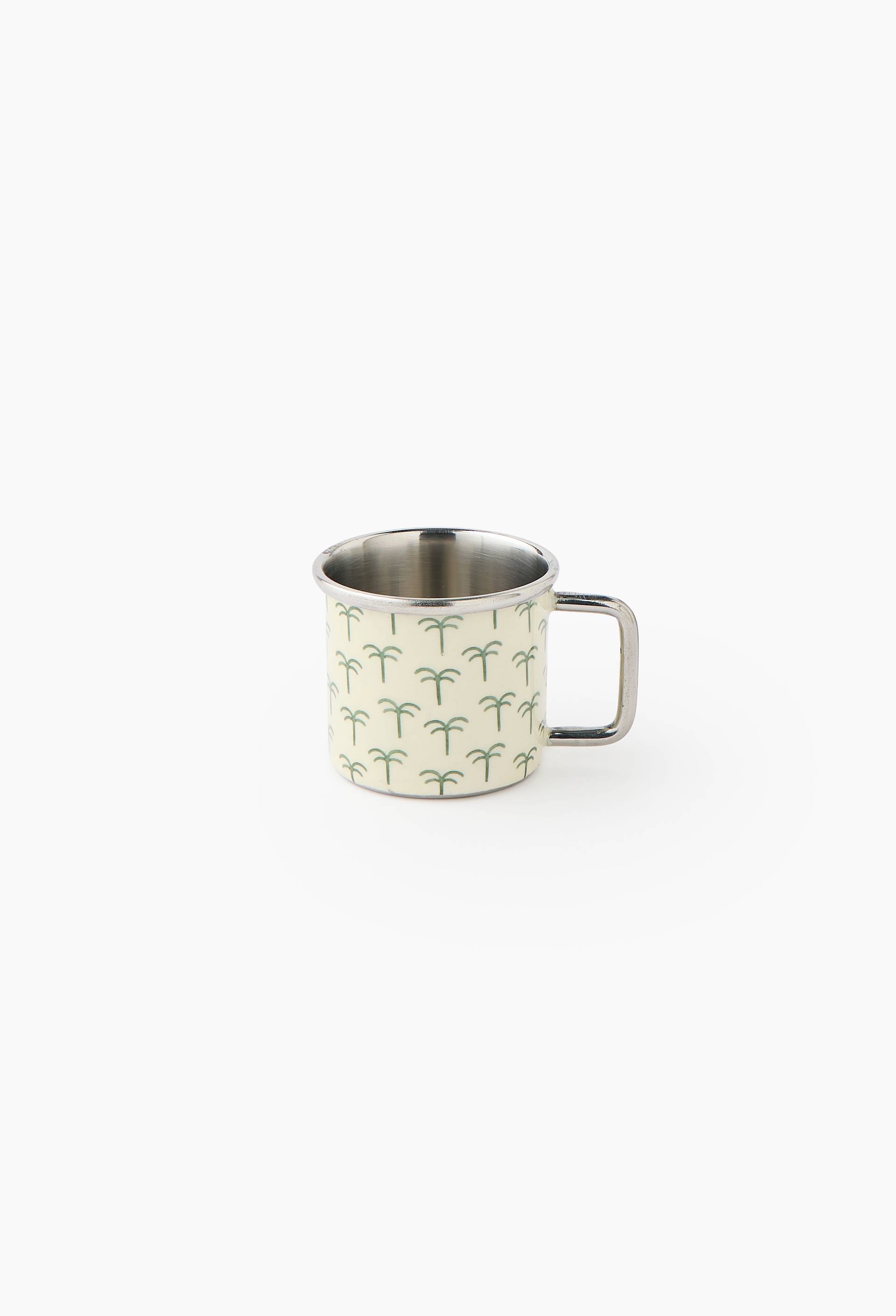 Tasse finition imprim&eacute;e, 19 cl, en acier inoxydable, Vert, large image number 0