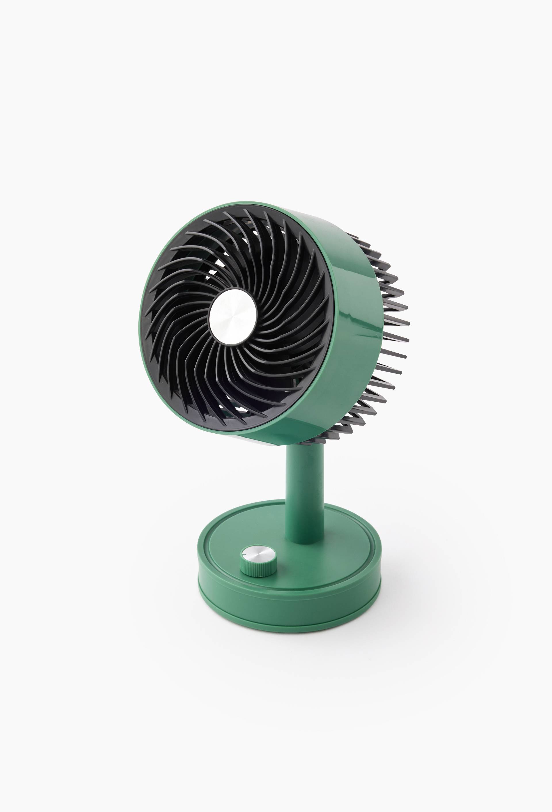 Ventilateur de bureau, 20cm, Vert fonc&eacute;, swatch image