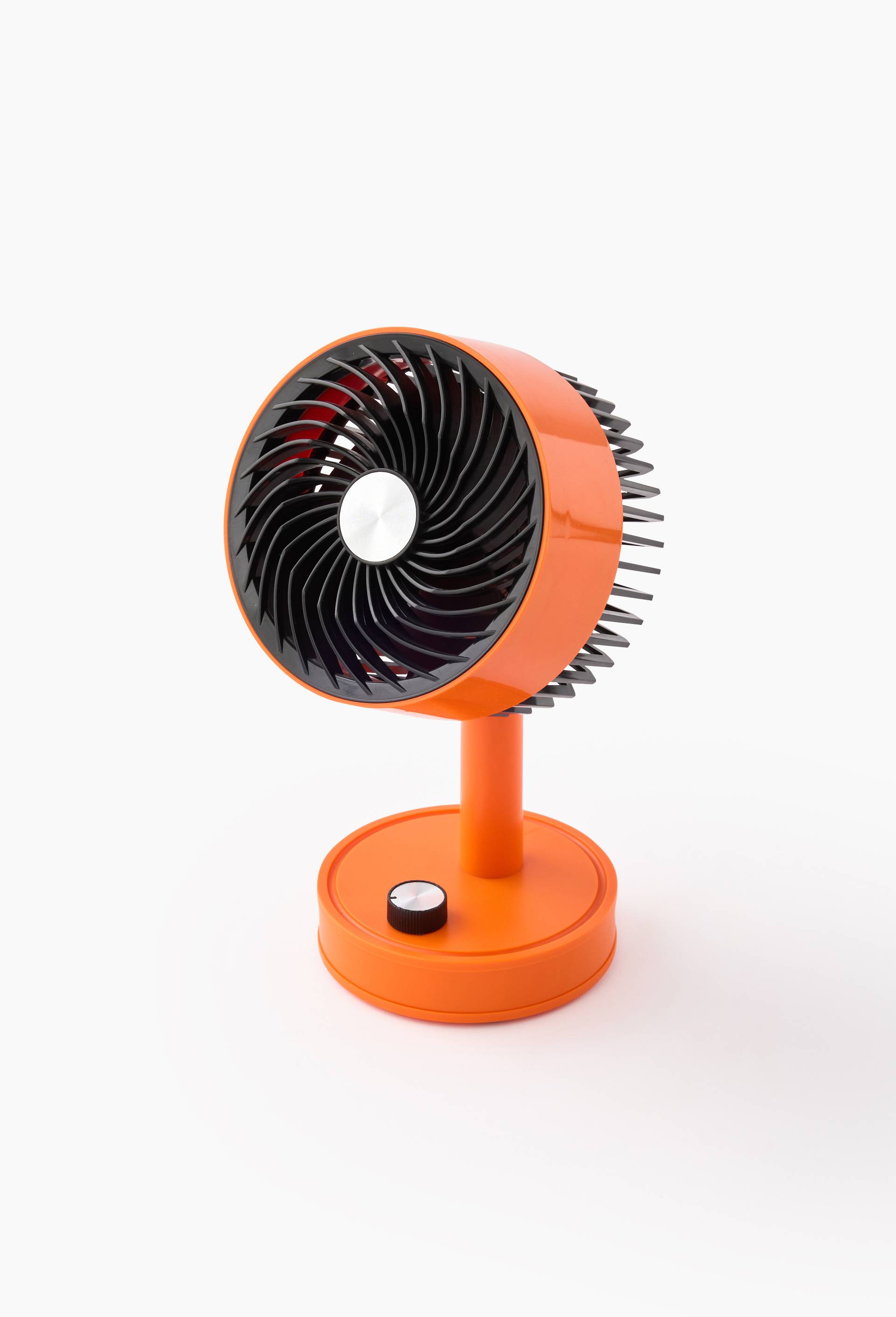 Ventilateur de bureau, 20cm, Orange, swatch image