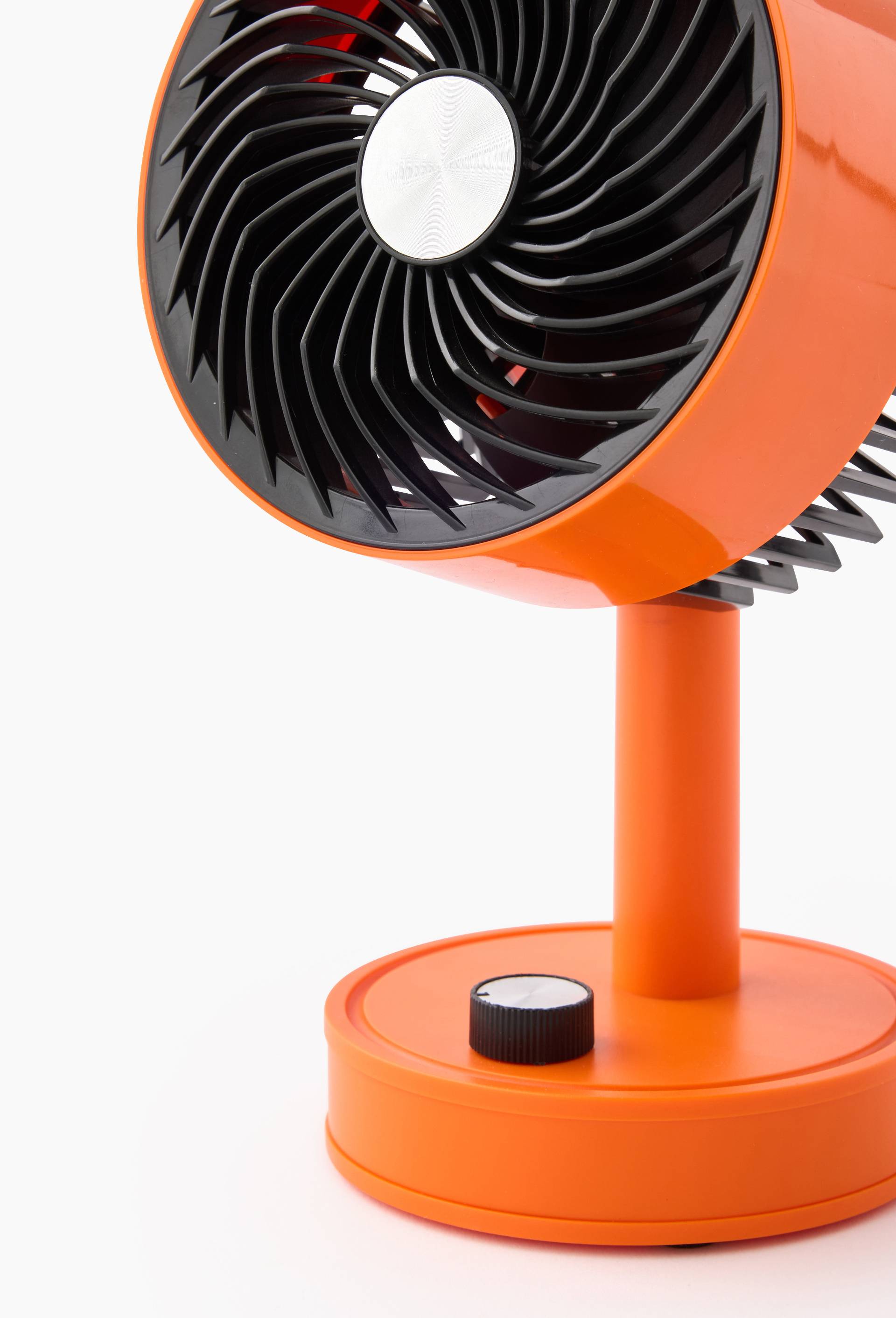 Ventilateur de bureau, 20cm, Orange, large image number 1