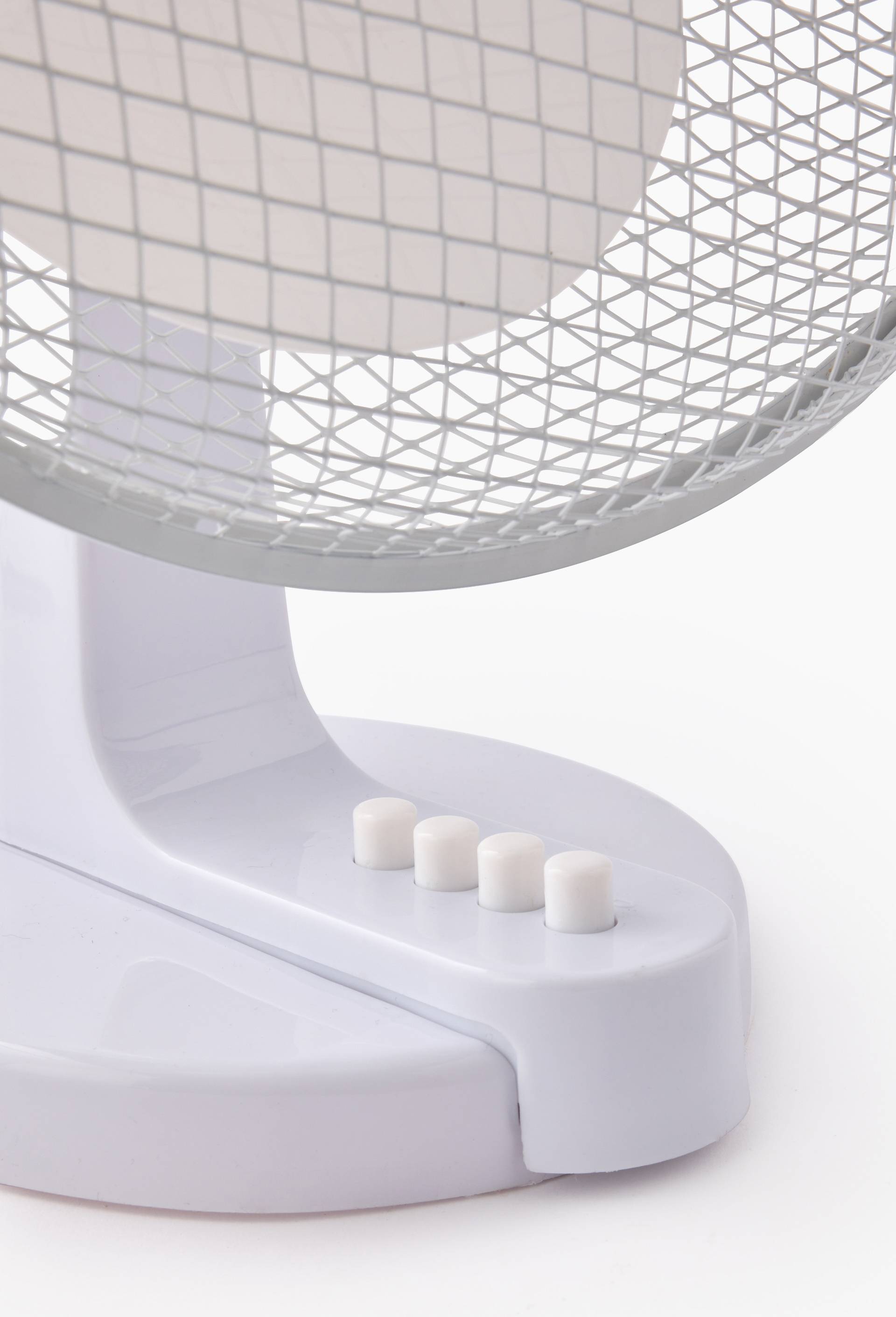 Ventilateur de table, 30cm, Blanc, large image number 1