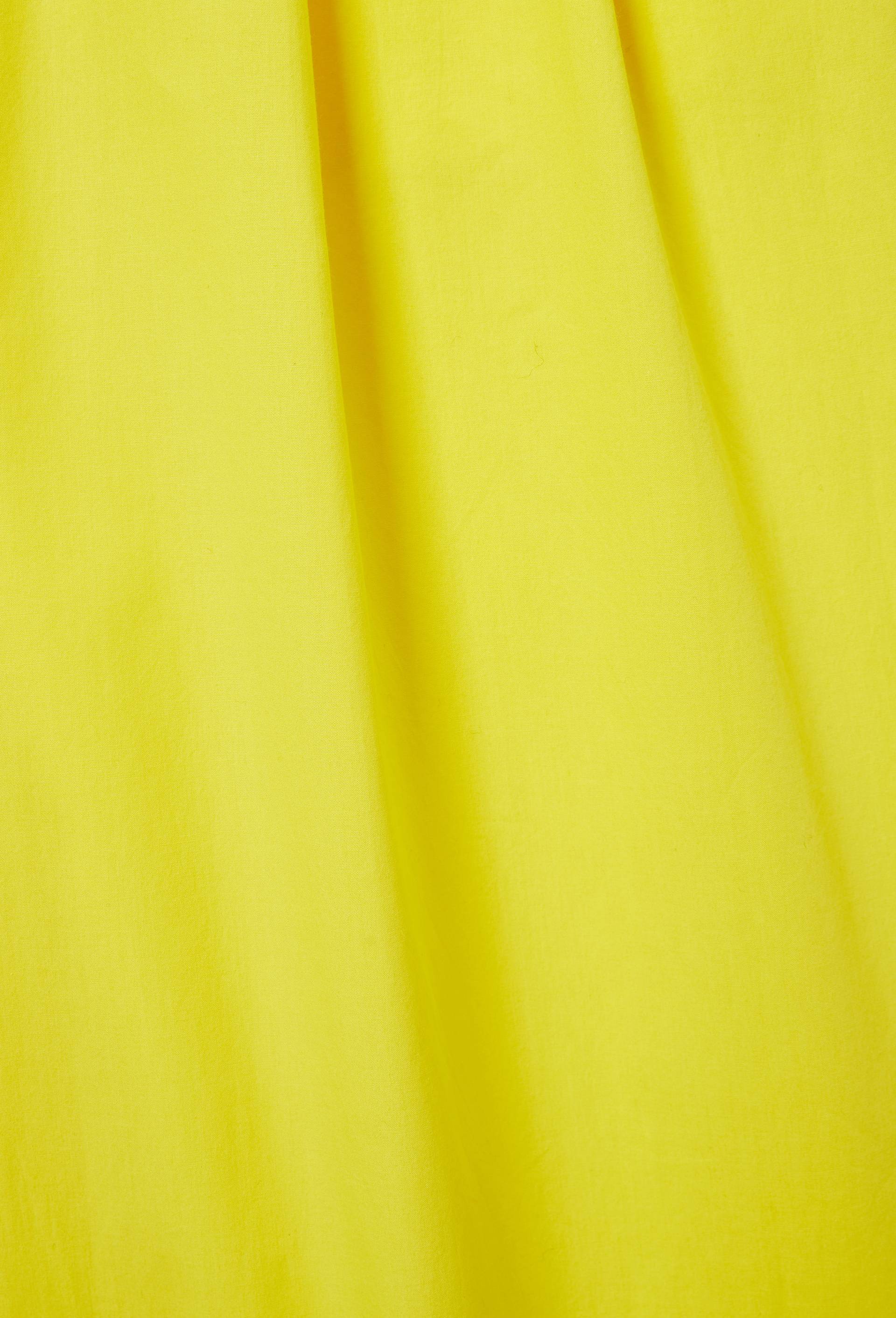 Pantalon en popeline de coton, Jaune, large image number 6.0