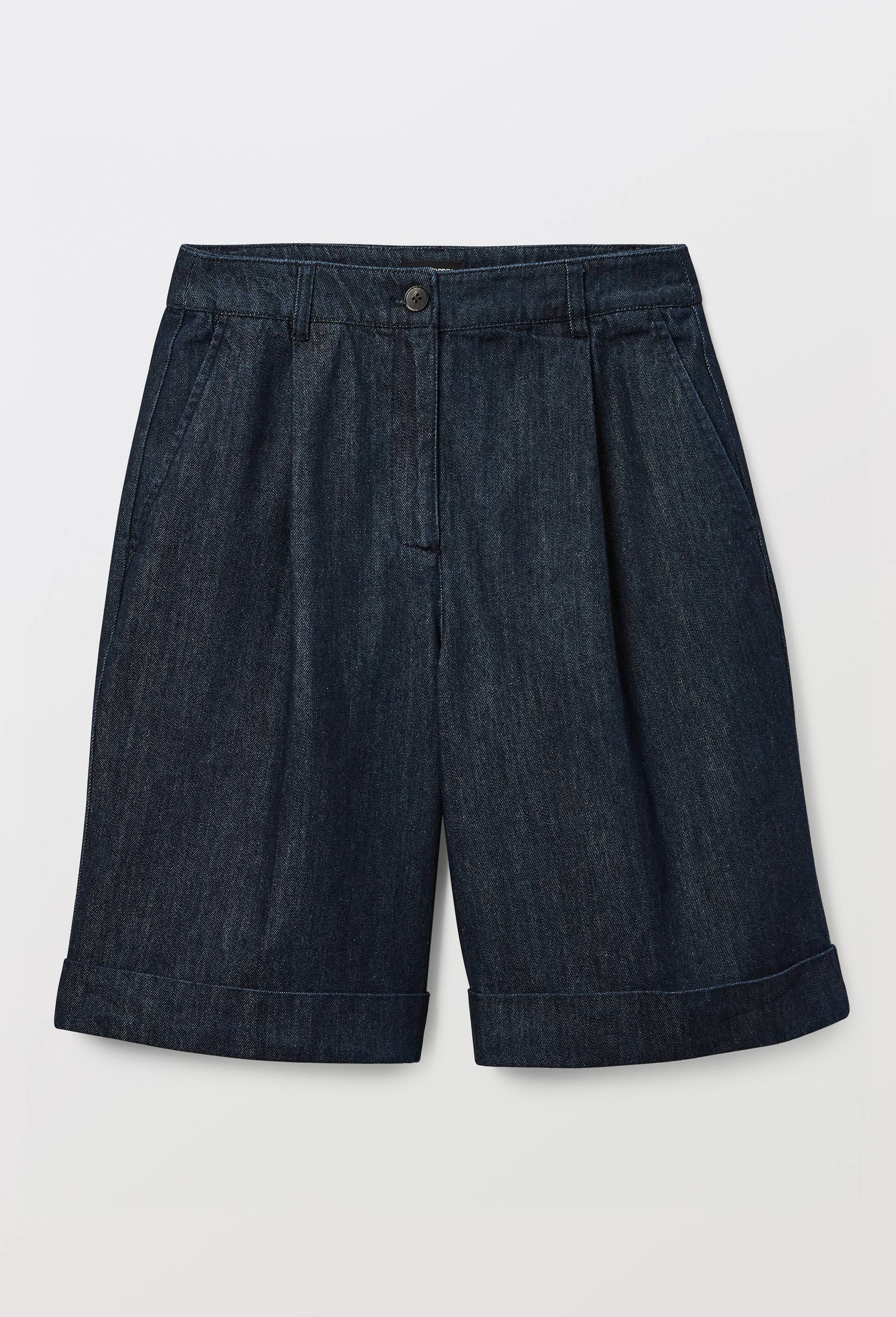 Bermuda en denim, Bleu fonc&eacute;, large image number 2