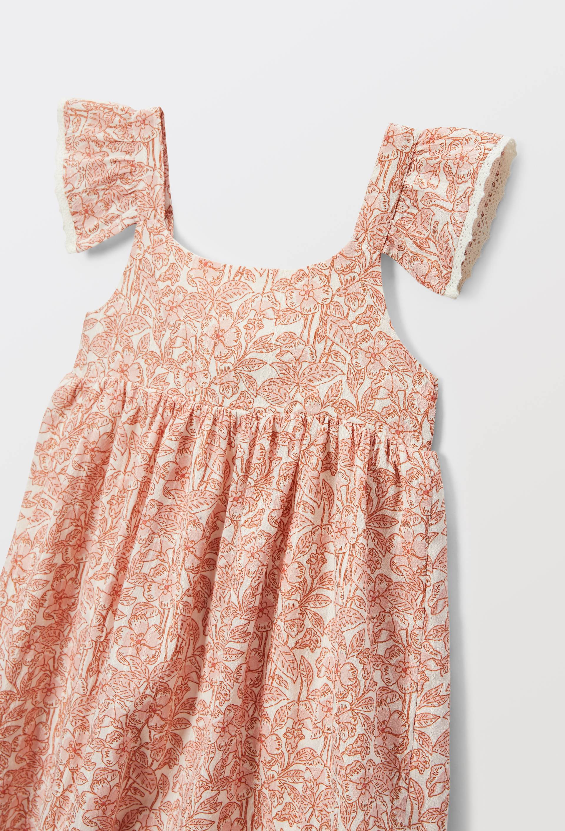 Robe avec bloomer imprim&eacute;s en coton, Beige clair, large image number 4