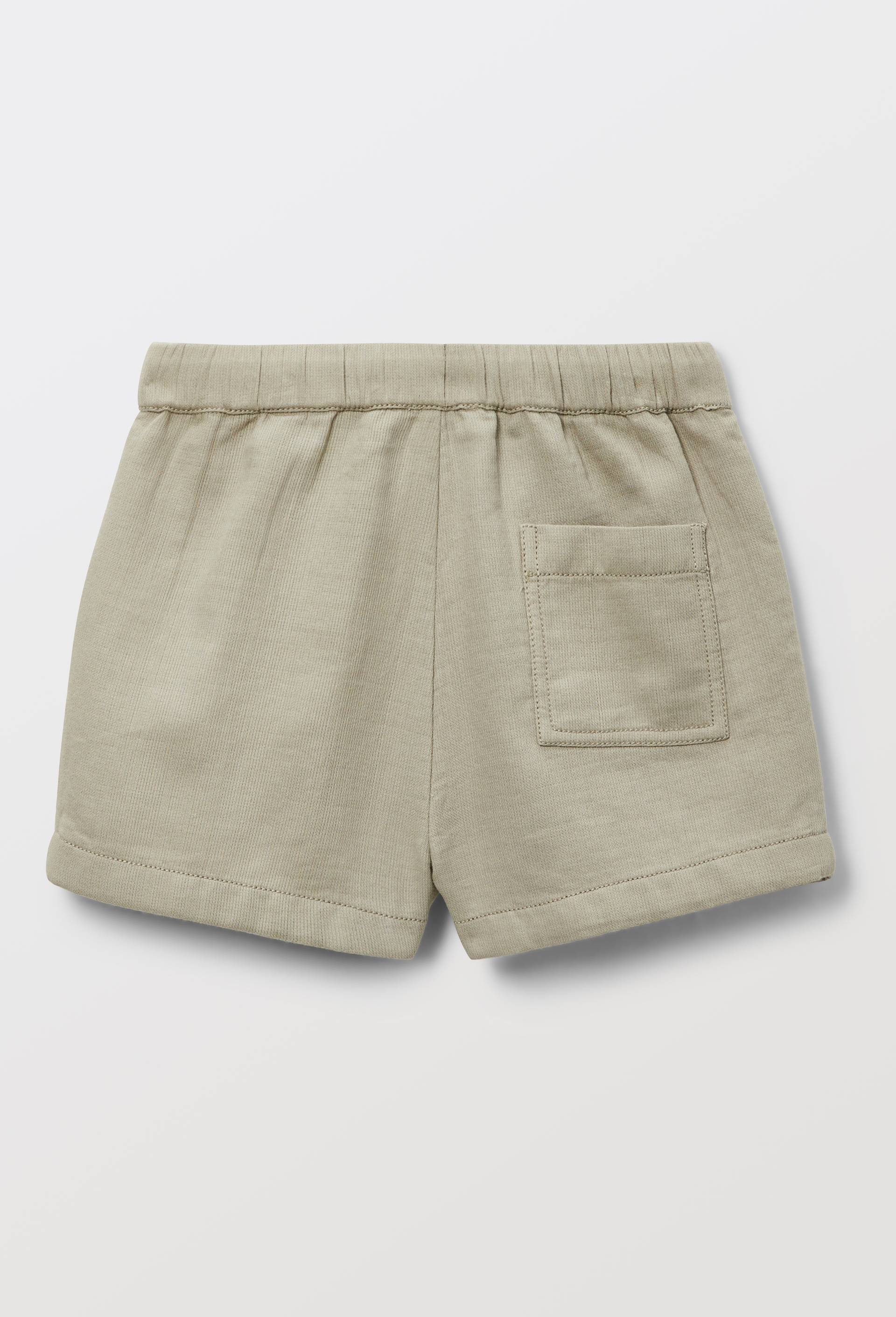 Short uni en coton BIO GOTS, Vert, large image number 2