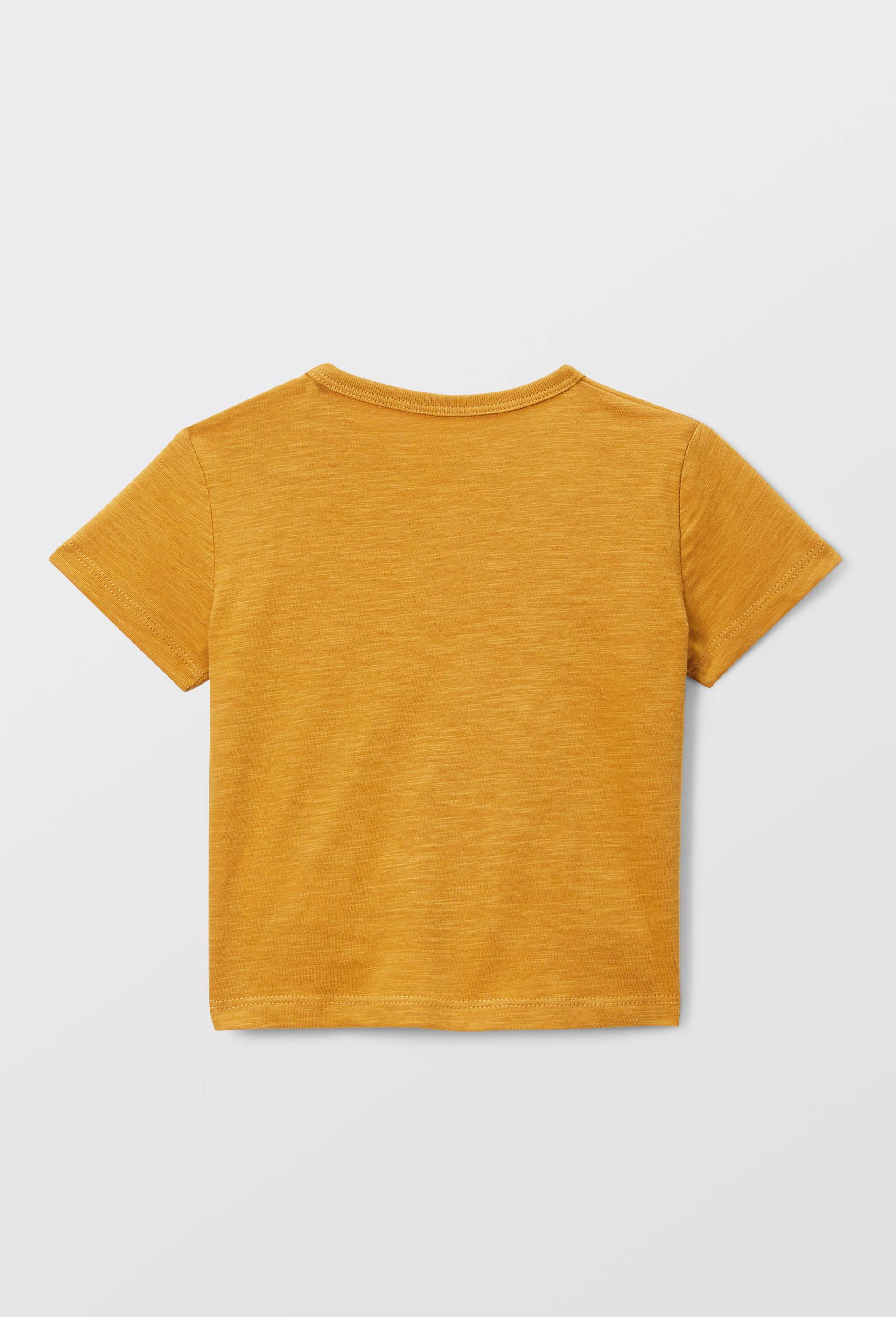 T-shirt manches courtes imprim&eacute; en coton BIO GOTS, Rose clair, large image number 2