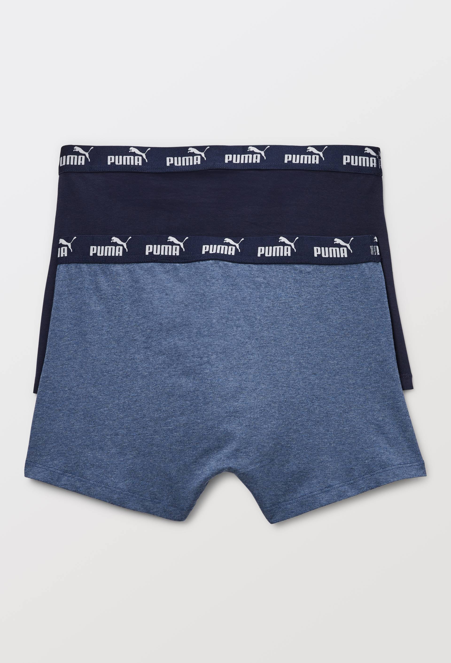 Lot de 2 boxers en coton PUMA, Bleu fonc&eacute;, large image number 1
