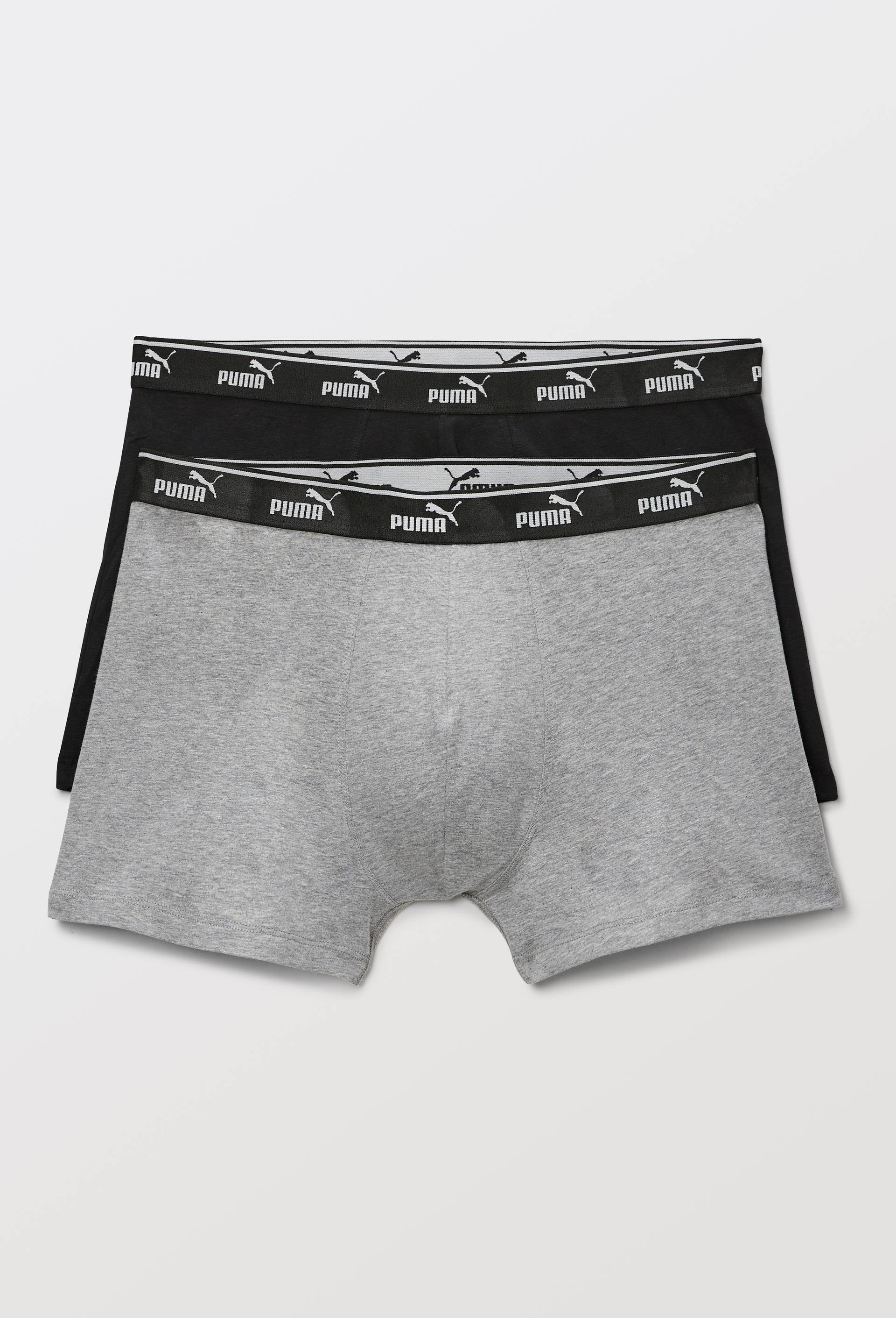 Lot de 2 boxers en coton PUMA, Gris, large image number 0.0