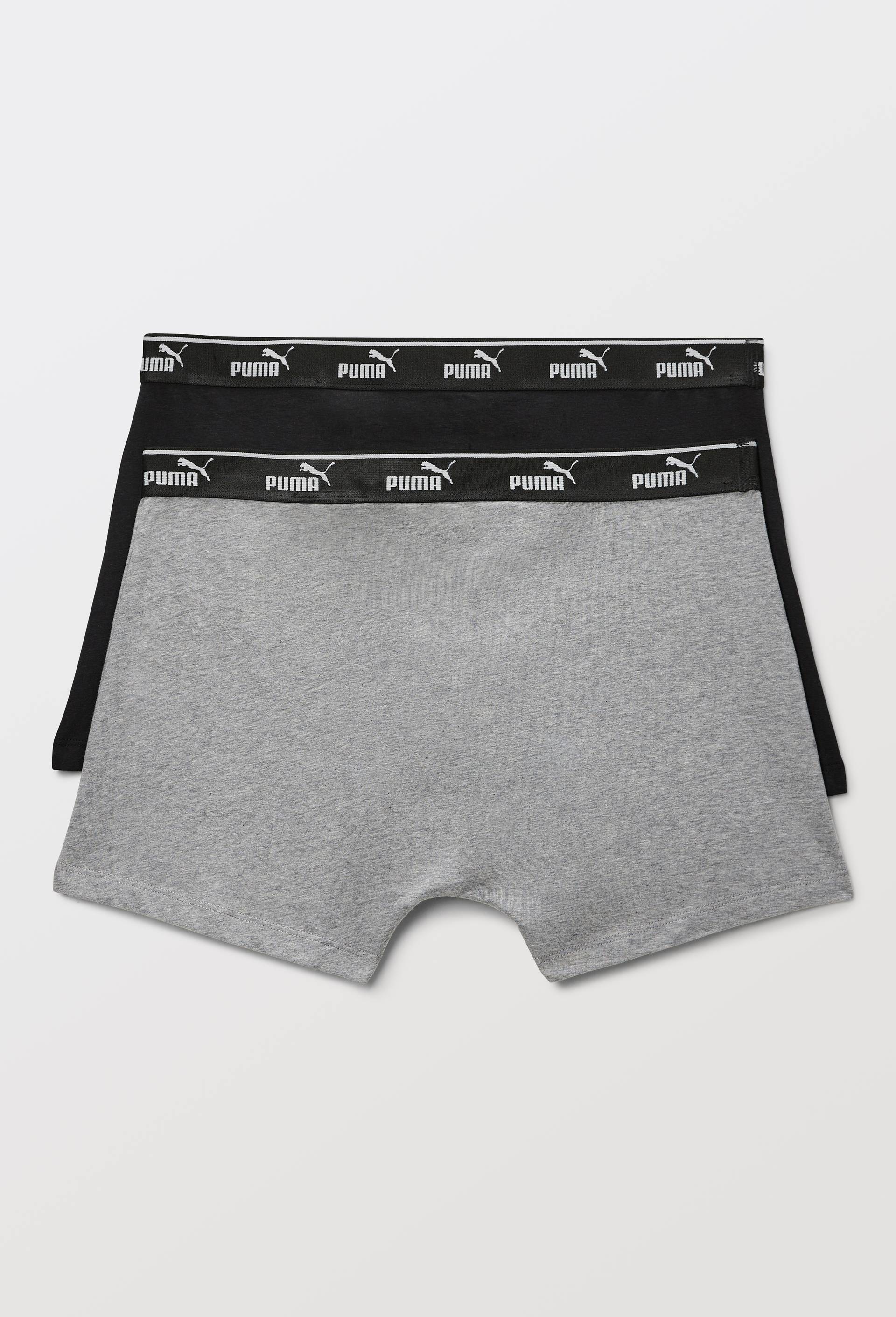 Lot de 2 boxers en coton PUMA, Gris, large image number 1