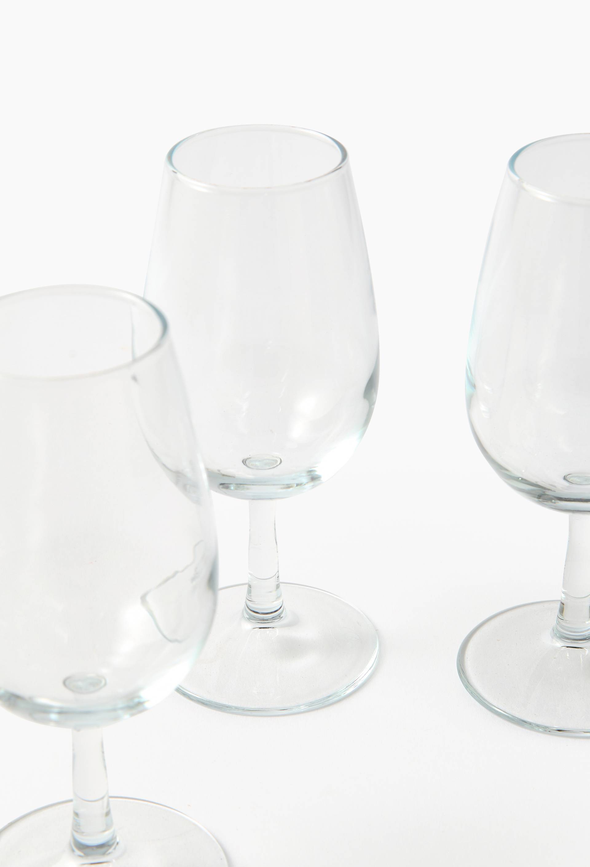 Lot de 3 verres &agrave; vin, 21cl, Transparent, large image number 1