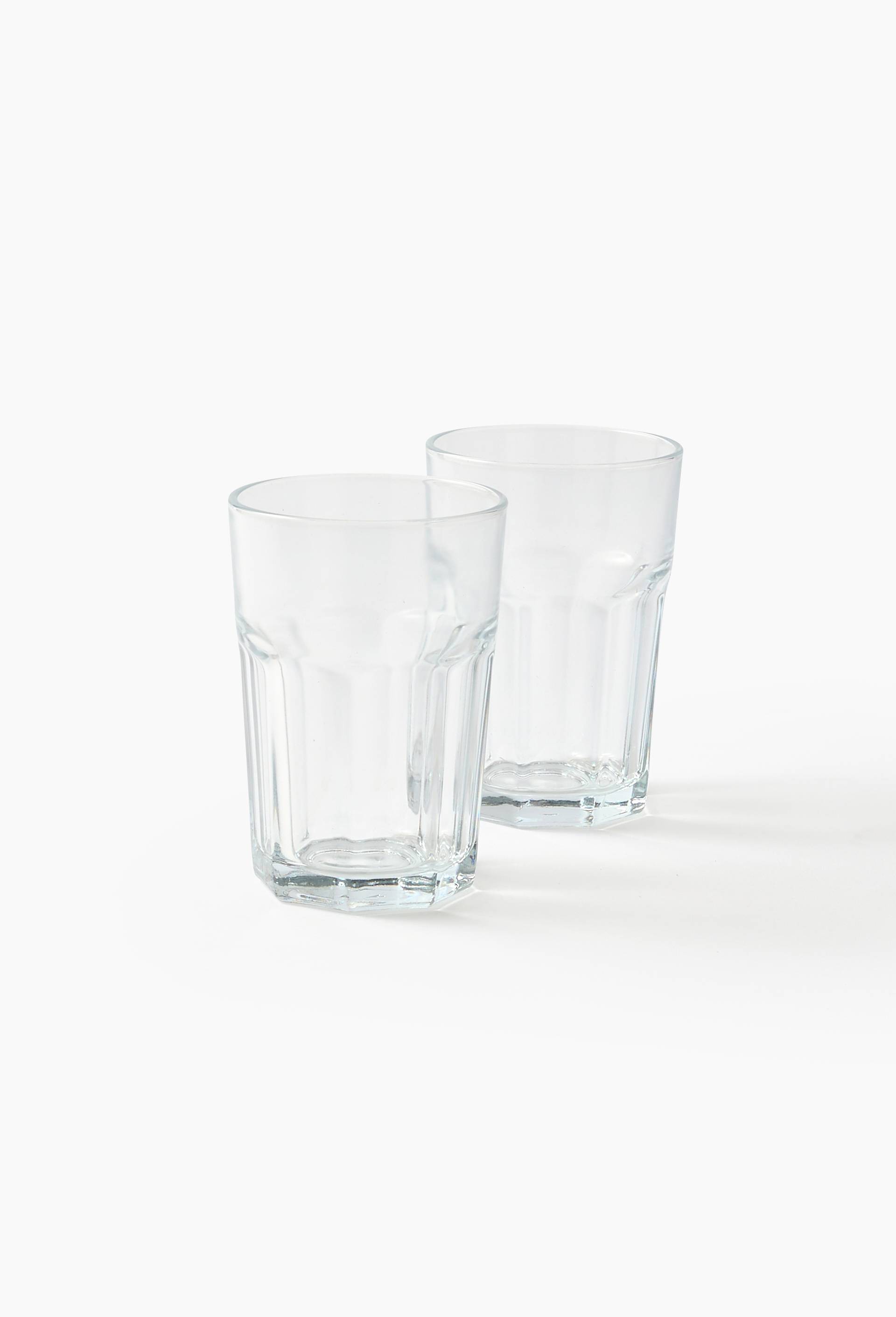 Lot de 2 verre &agrave; eau, 36cl, Transparent, large image number 0.0