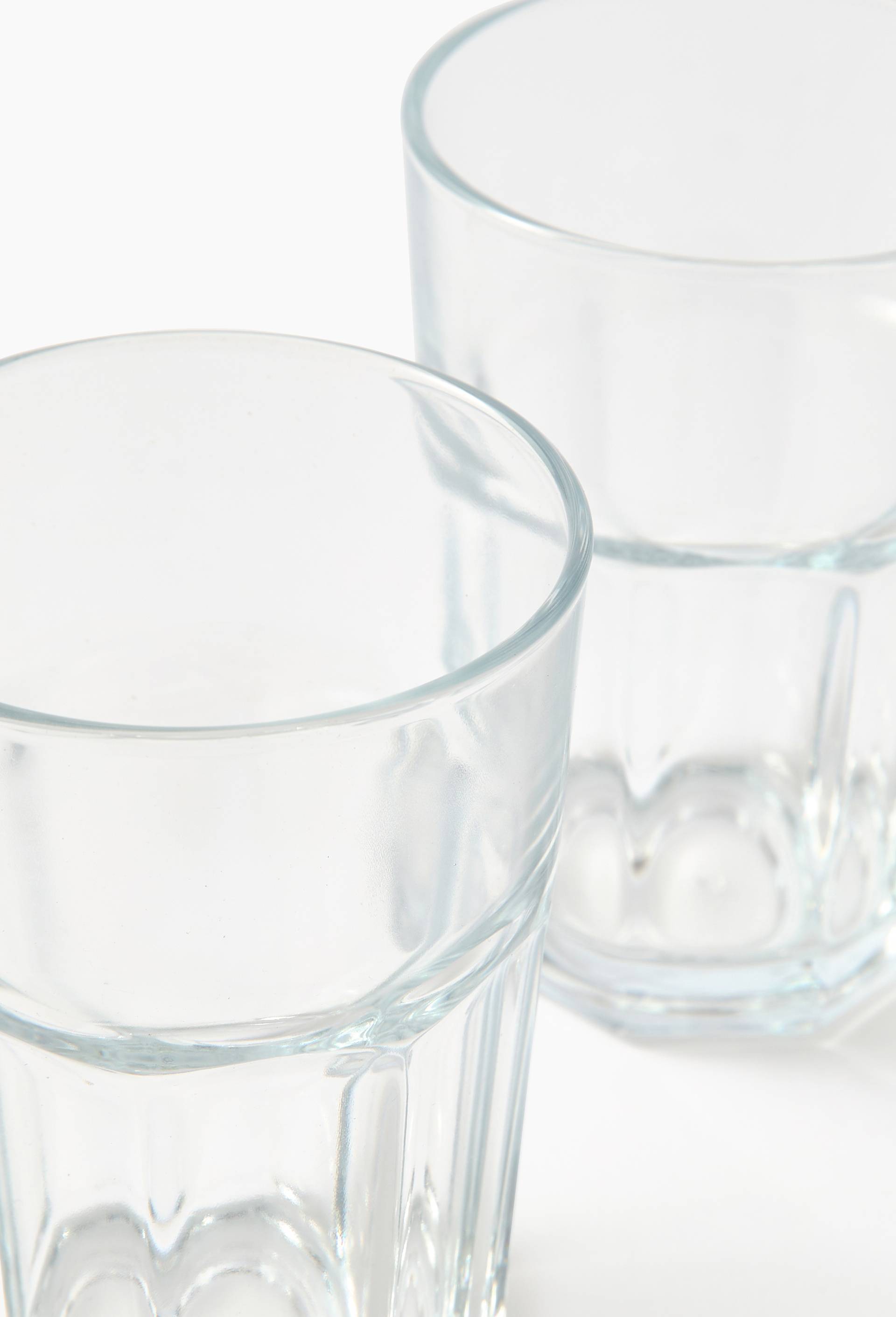 Lot de 2 verre &agrave; eau, 36cl, Transparent, large image number 1