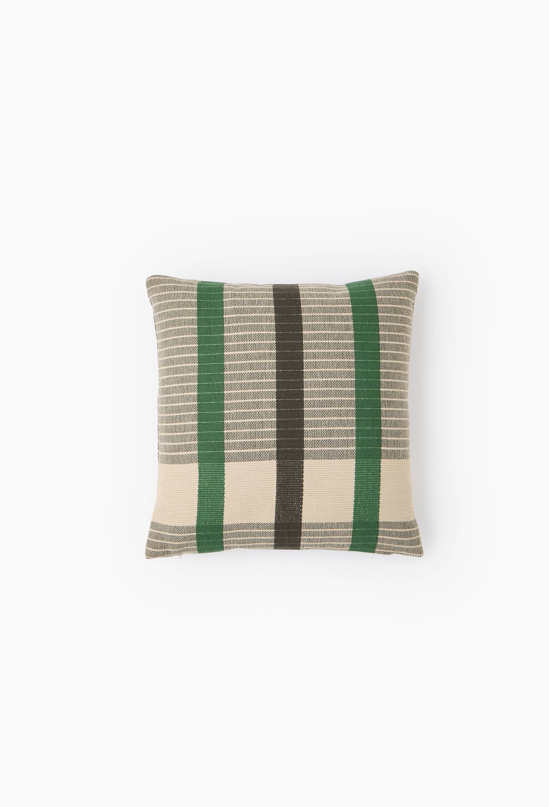 Coussin uni, 40x40 cm, Vert fonc&eacute;, large image number 0.0