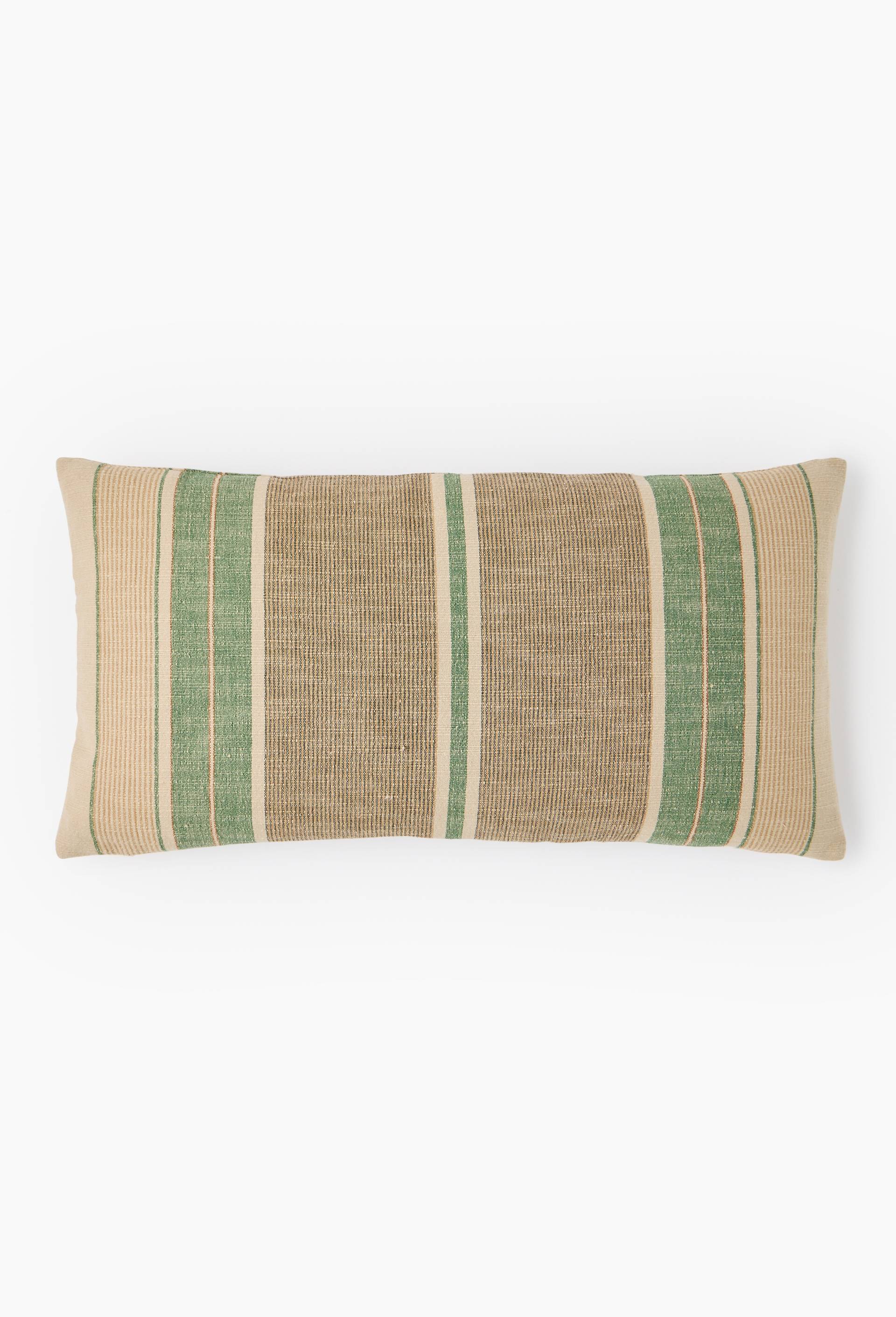 Coussin long, 35x70cm, oekotex, Vert fonc&eacute;, large image number 0