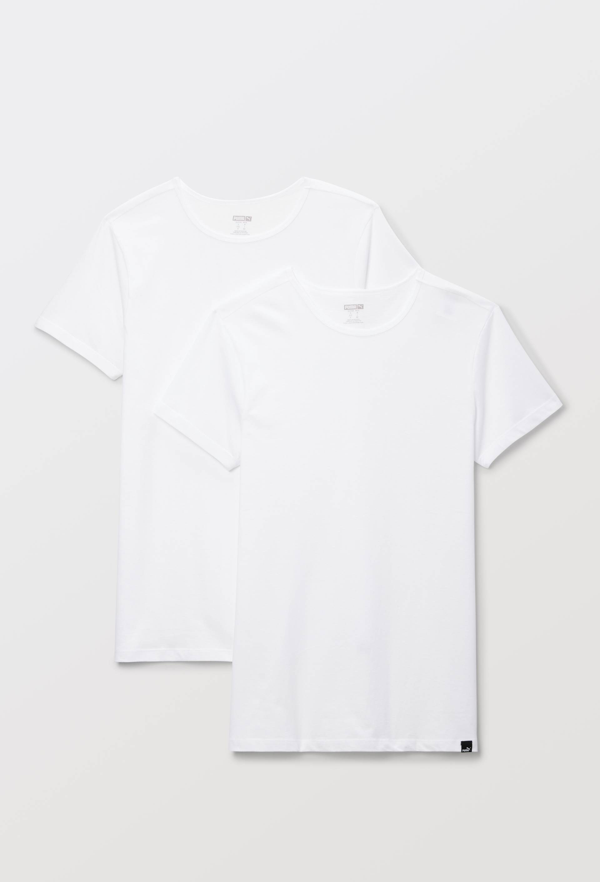 Lot de 2 T-shirts en coton PUMA, Blanc, large image number 0
