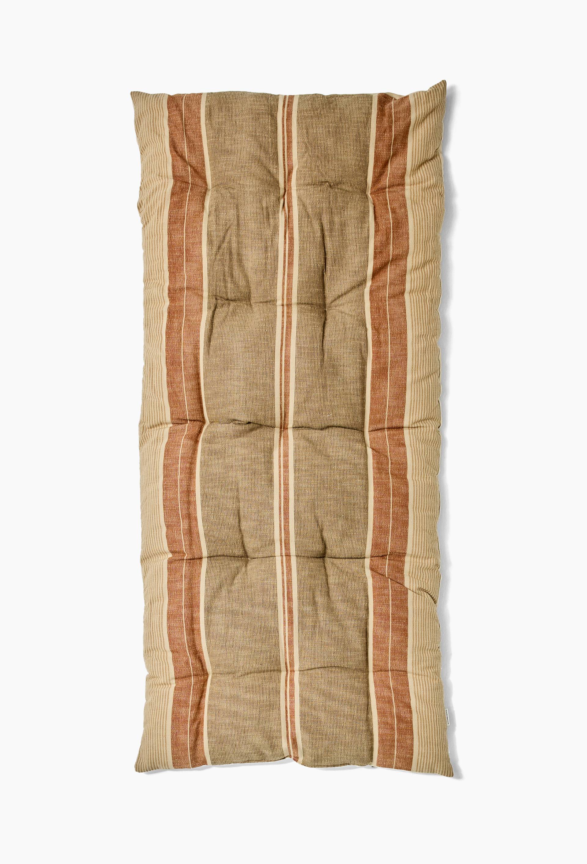 Futon chenille, 80x180cm, 100% coton,, Vert fonc&eacute;, large image number 1