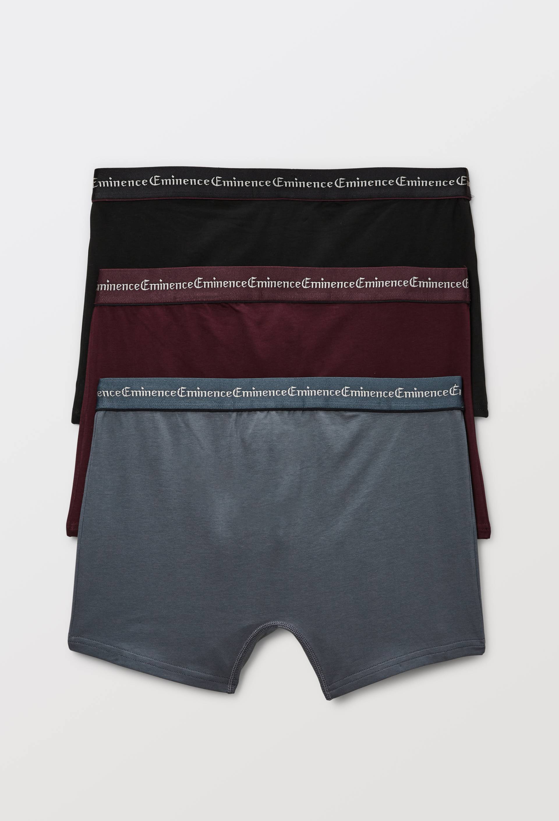 Lot de 3 boxers, Violet, large image number 1.0