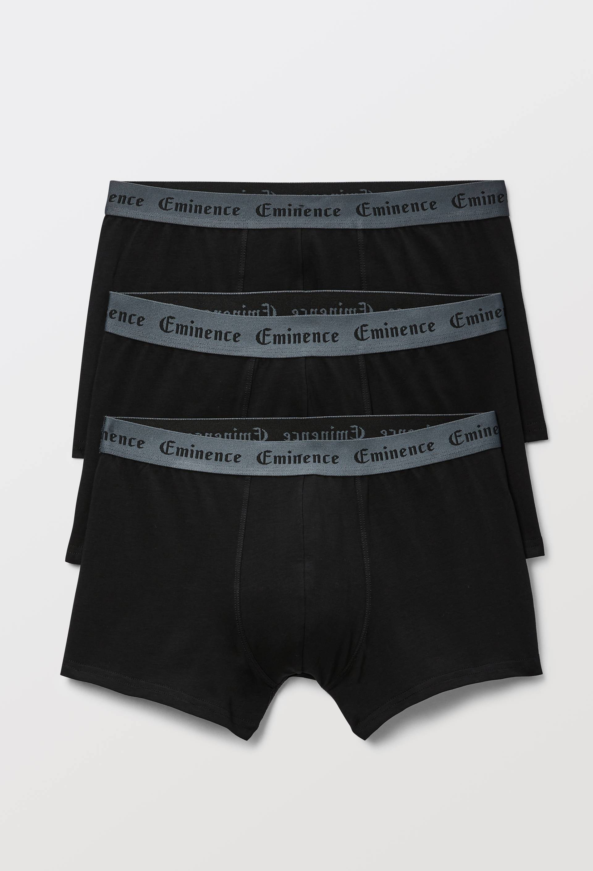 Lot de 3 boxers en coton EMINENCE, Noir, large image number 0