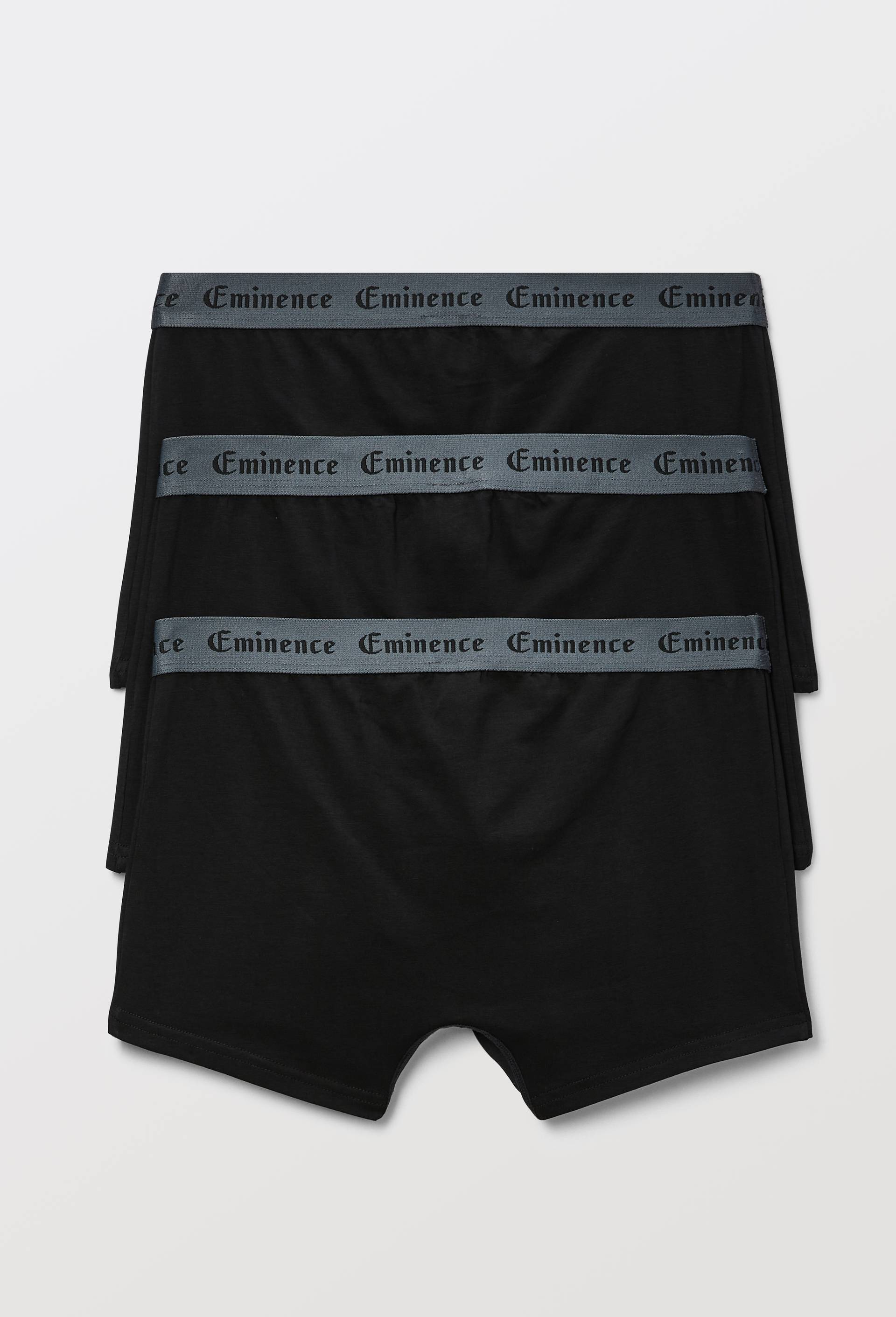 Lot de 3 boxers en coton EMINENCE, Noir, large image number 1