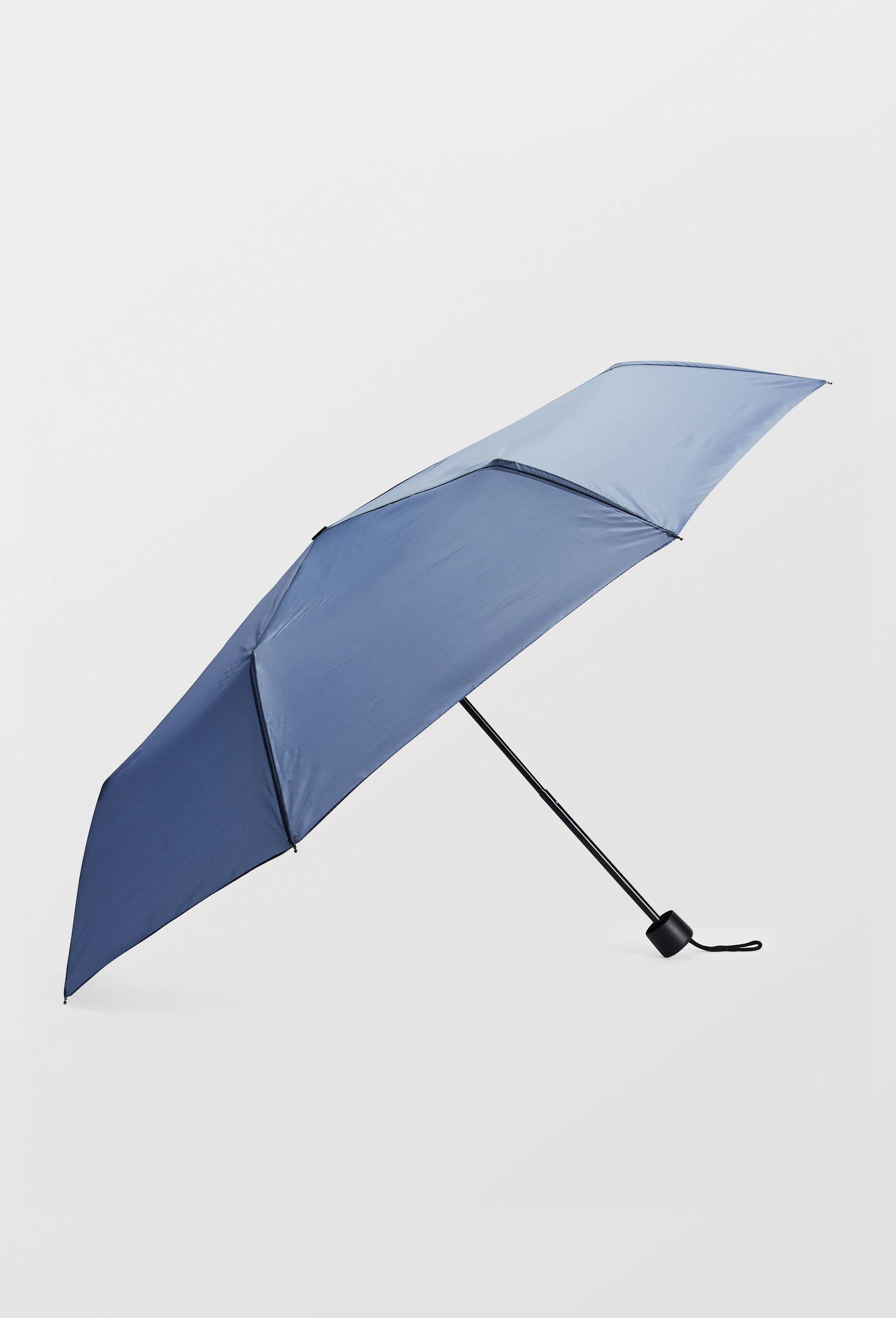 Parapluie  manuel petit format uni, Bleu, large image number 1.0