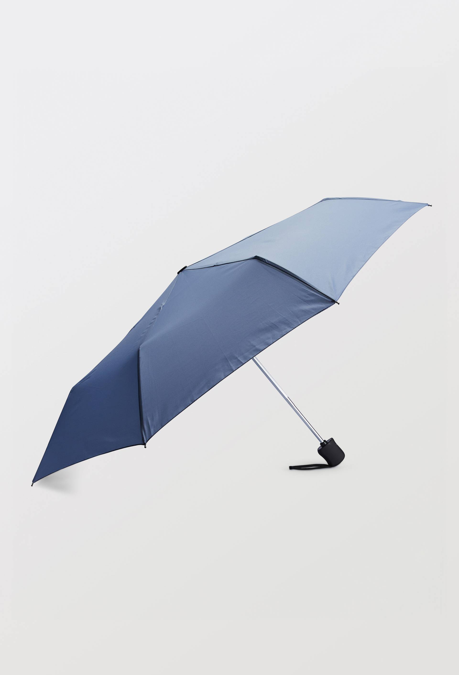 Parapluie automatique petit format uni, Bleu, large image number 1