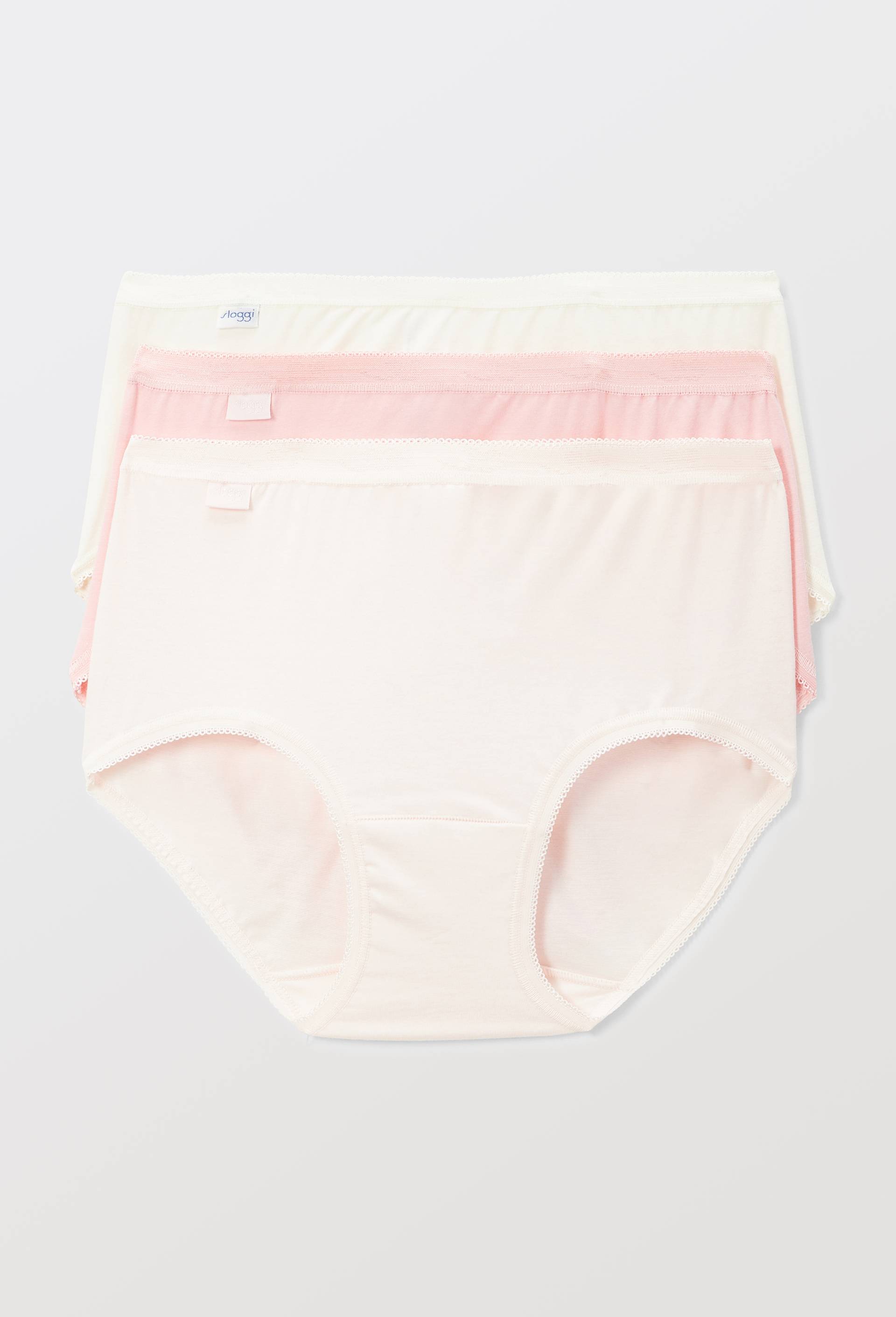 Lot de 3 culottes midi en coton Sloggi, Orange, large image number 0.0