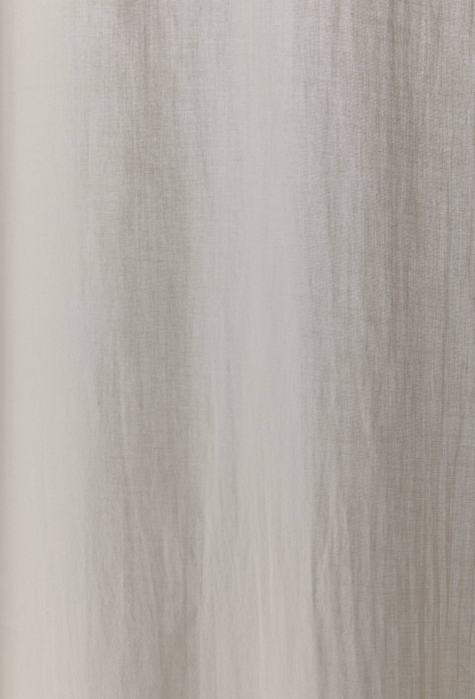 Rideau voile de coton uni, 100% coton, finition bourdon, 140x250 cm, Beige clair, large image number 3
