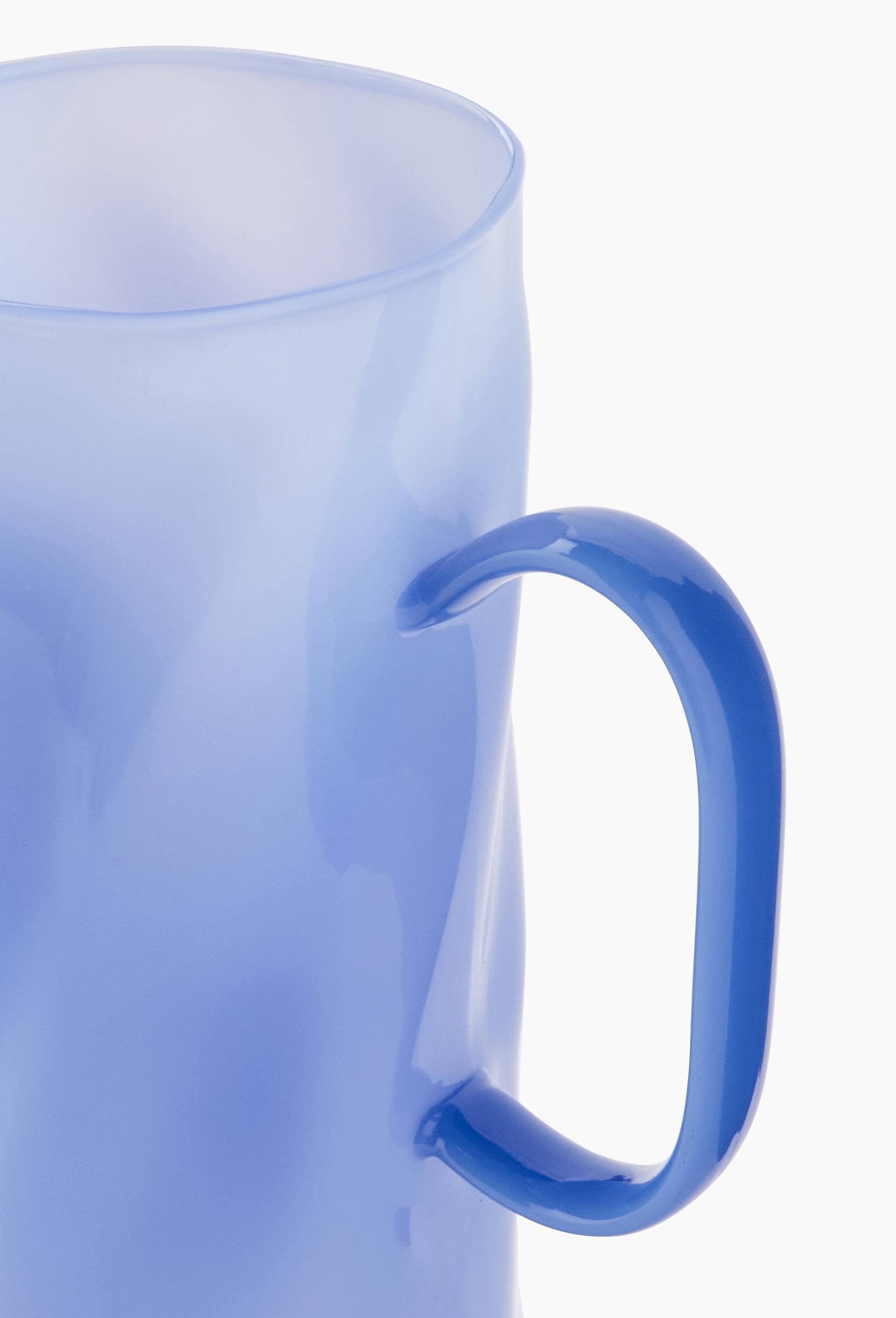 Carafe, 11x21cm, en borosilicate - BEN ARPEA x MONOPRIX, Bleu, large image number 1