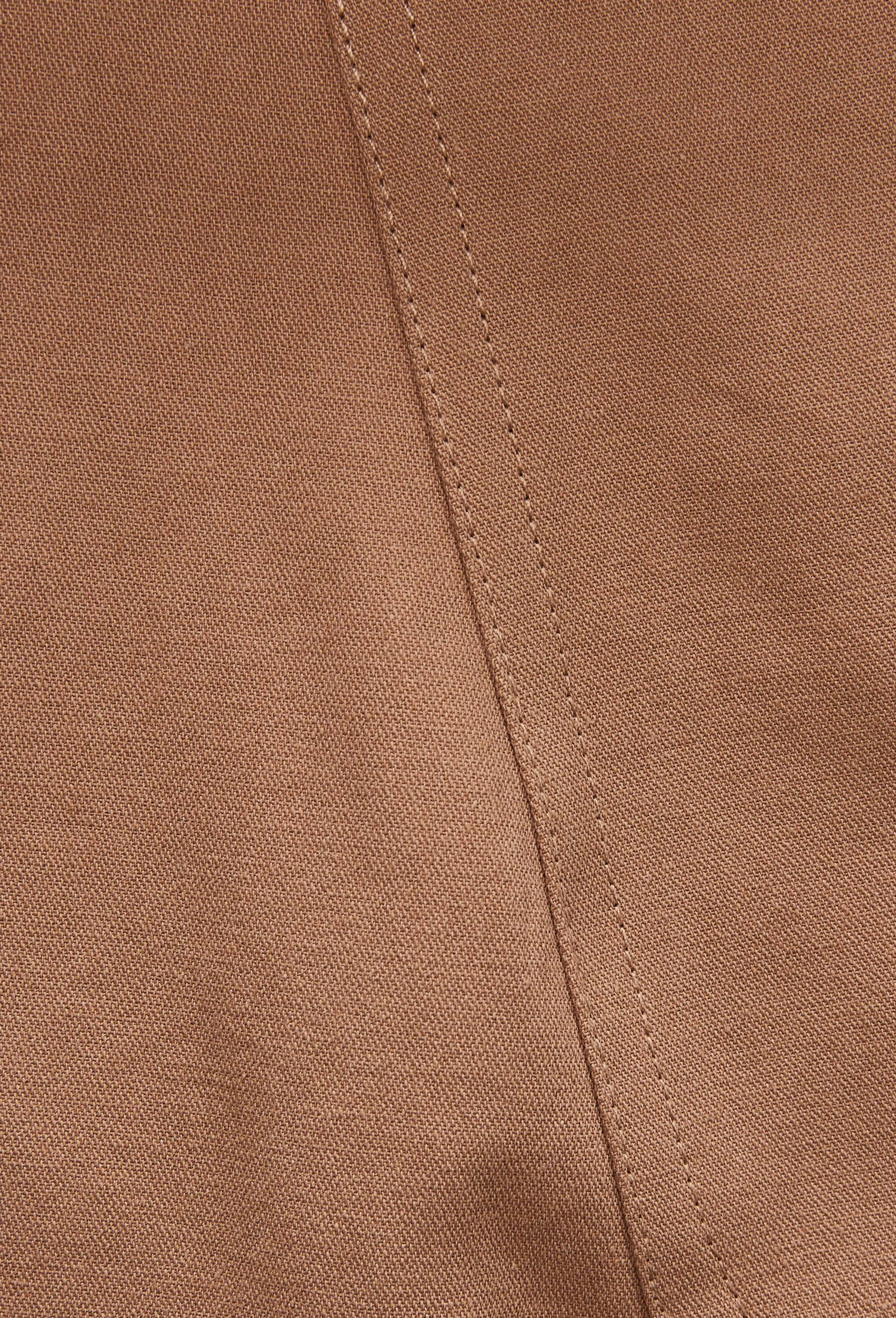 Short en coton ceintur&eacute;, Beige, large image number 5
