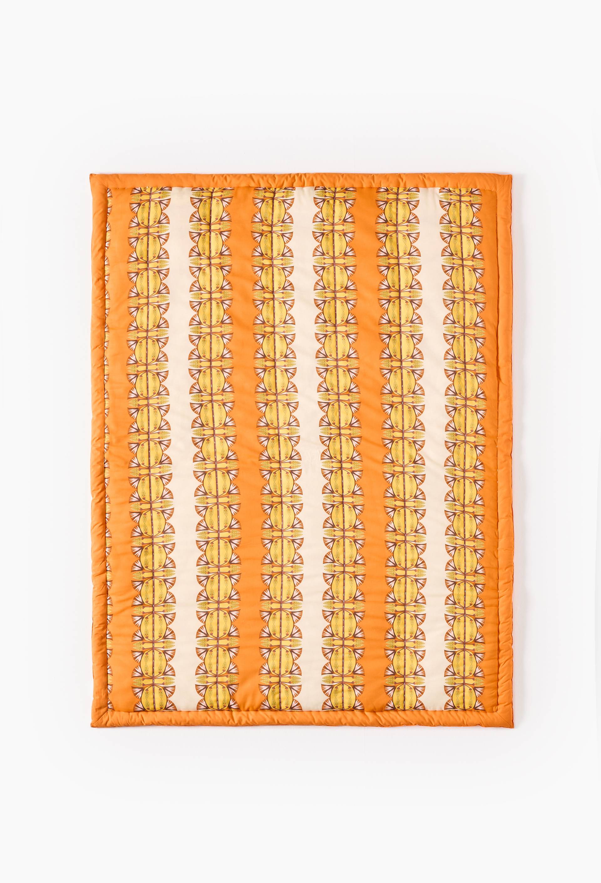 Boutis en coton - LOUIS BARTHELEMY x MONOPRIX, Orange, large image number 0