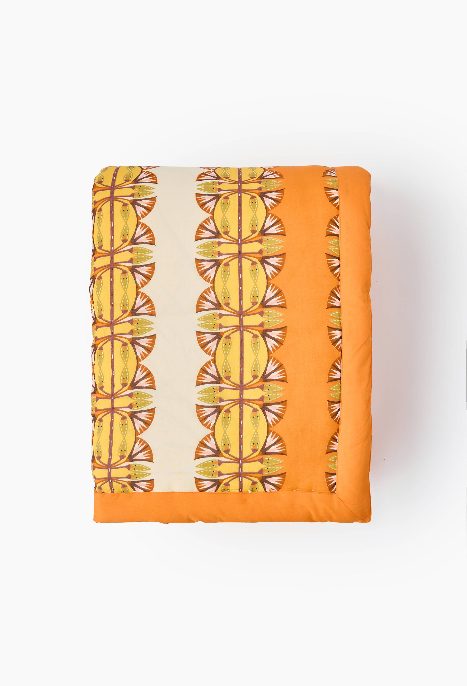 Boutis en coton - LOUIS BARTHELEMY x MONOPRIX, Orange, large image number 1