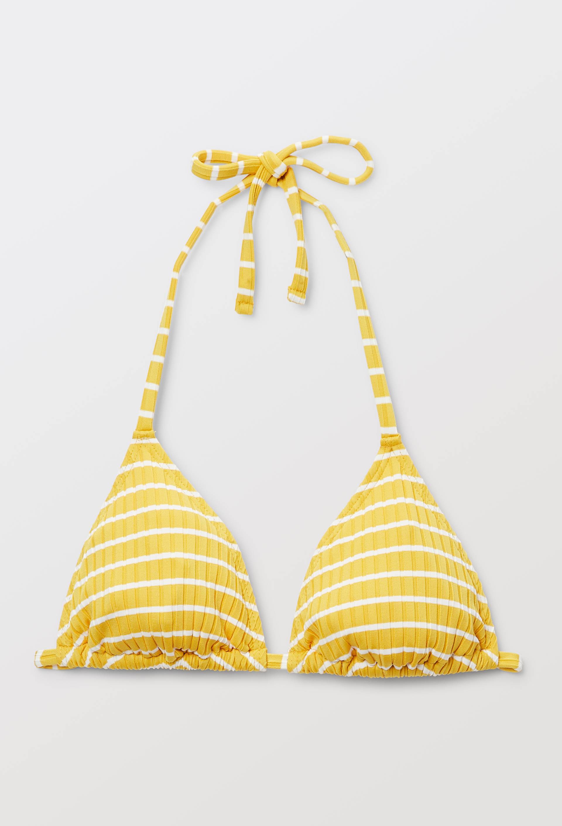 Haut de maillot de bain MARIN, Jaune, large image number 2
