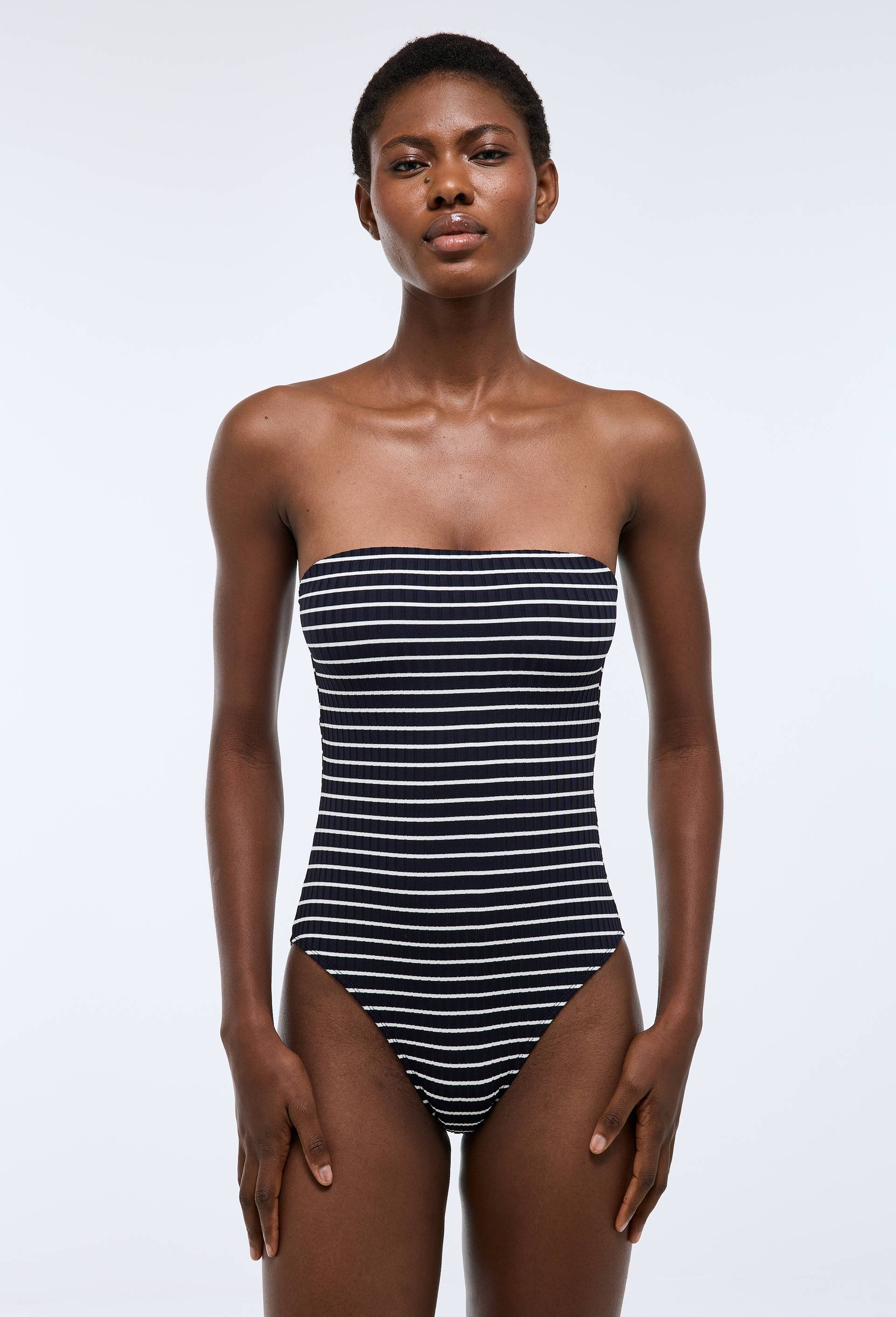 Maillot de bain 1 pi&egrave;ce MARIN, Bleu fonc&eacute;, large image number 1.0