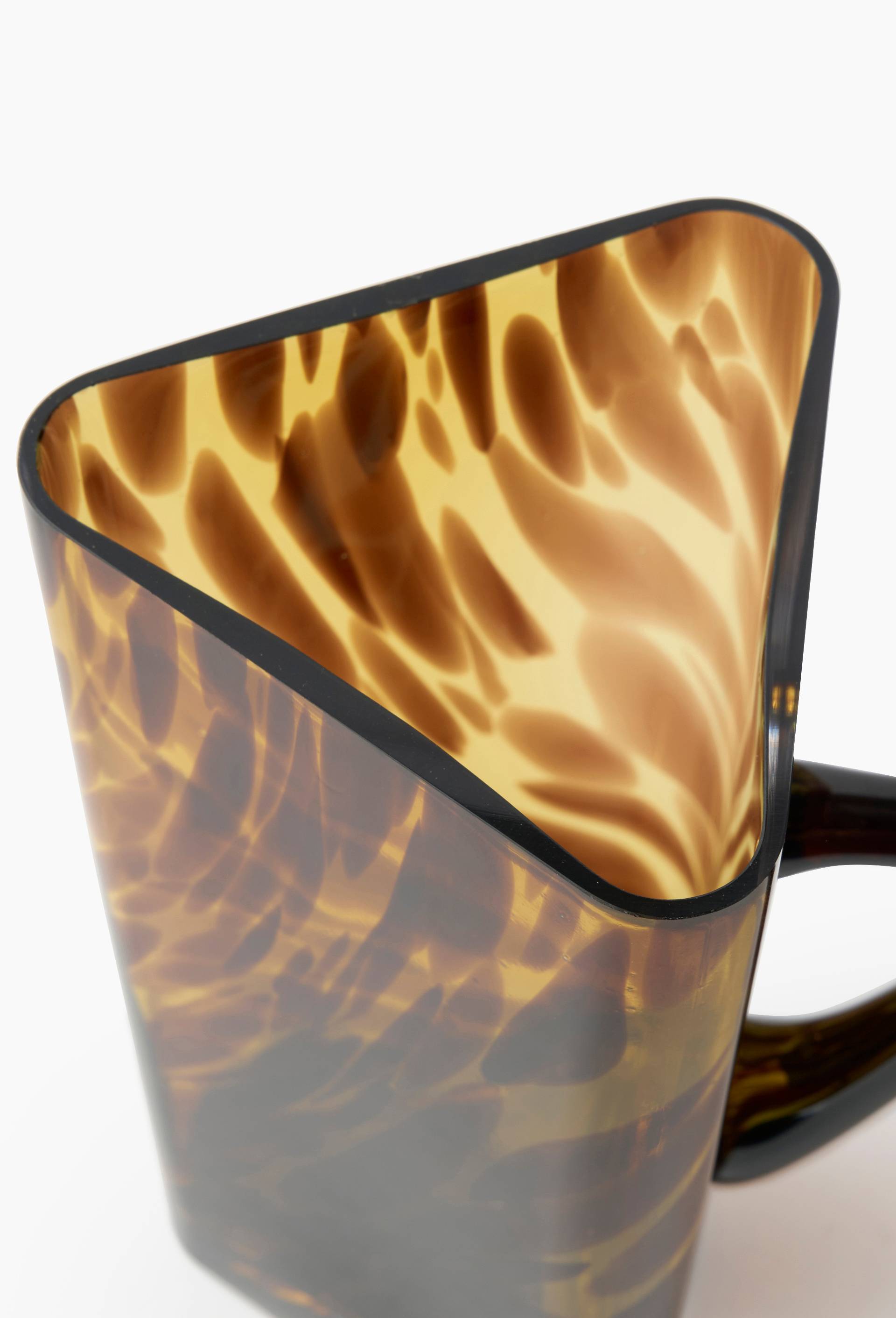 Carafe en verre - LOUIS BARTHELEMY x MONOPRIX, Brun, large image number 1