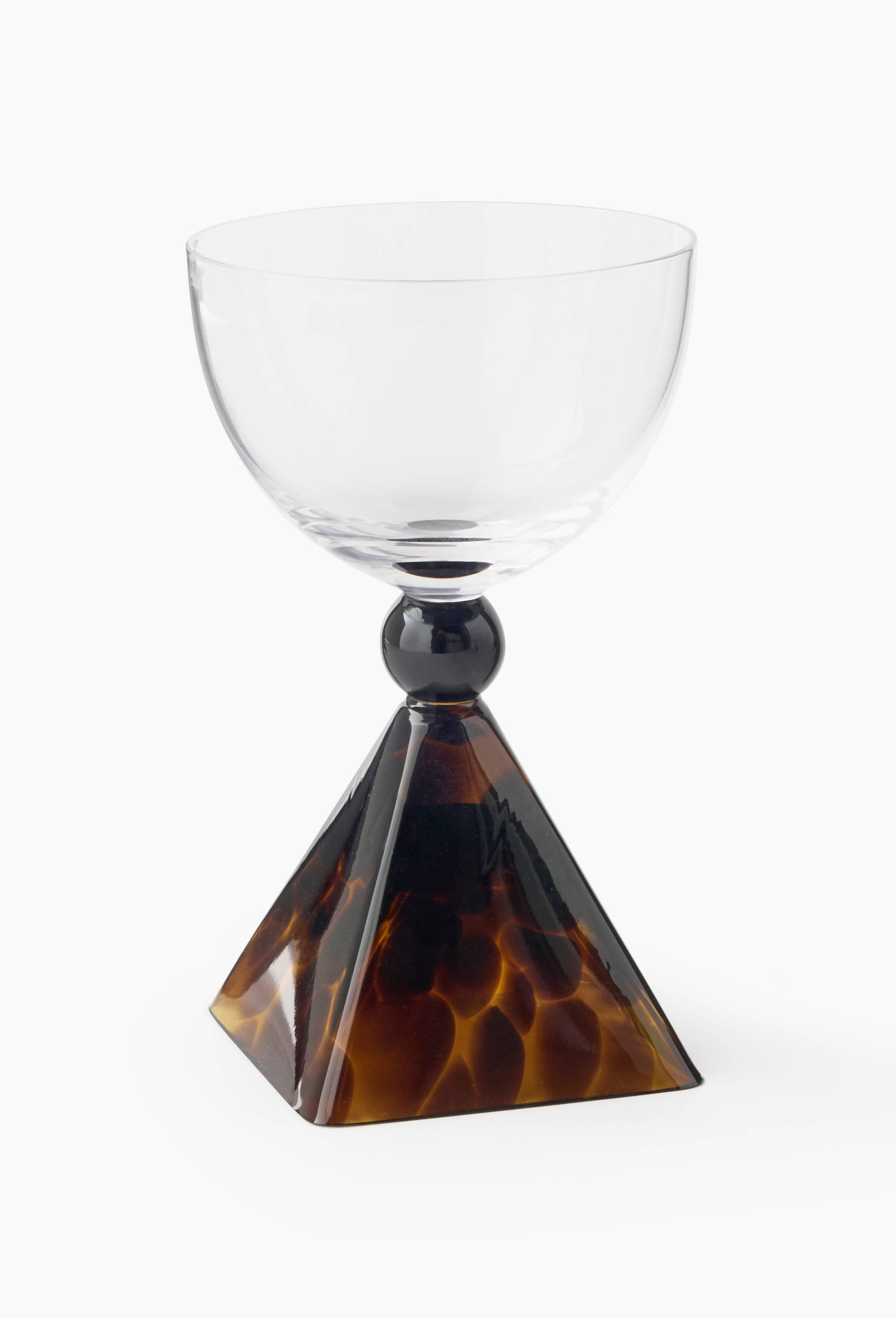 Verre &agrave; vin - LOUIS BARTHELEMY x MONOPRIX, Brun, large image number 0.0