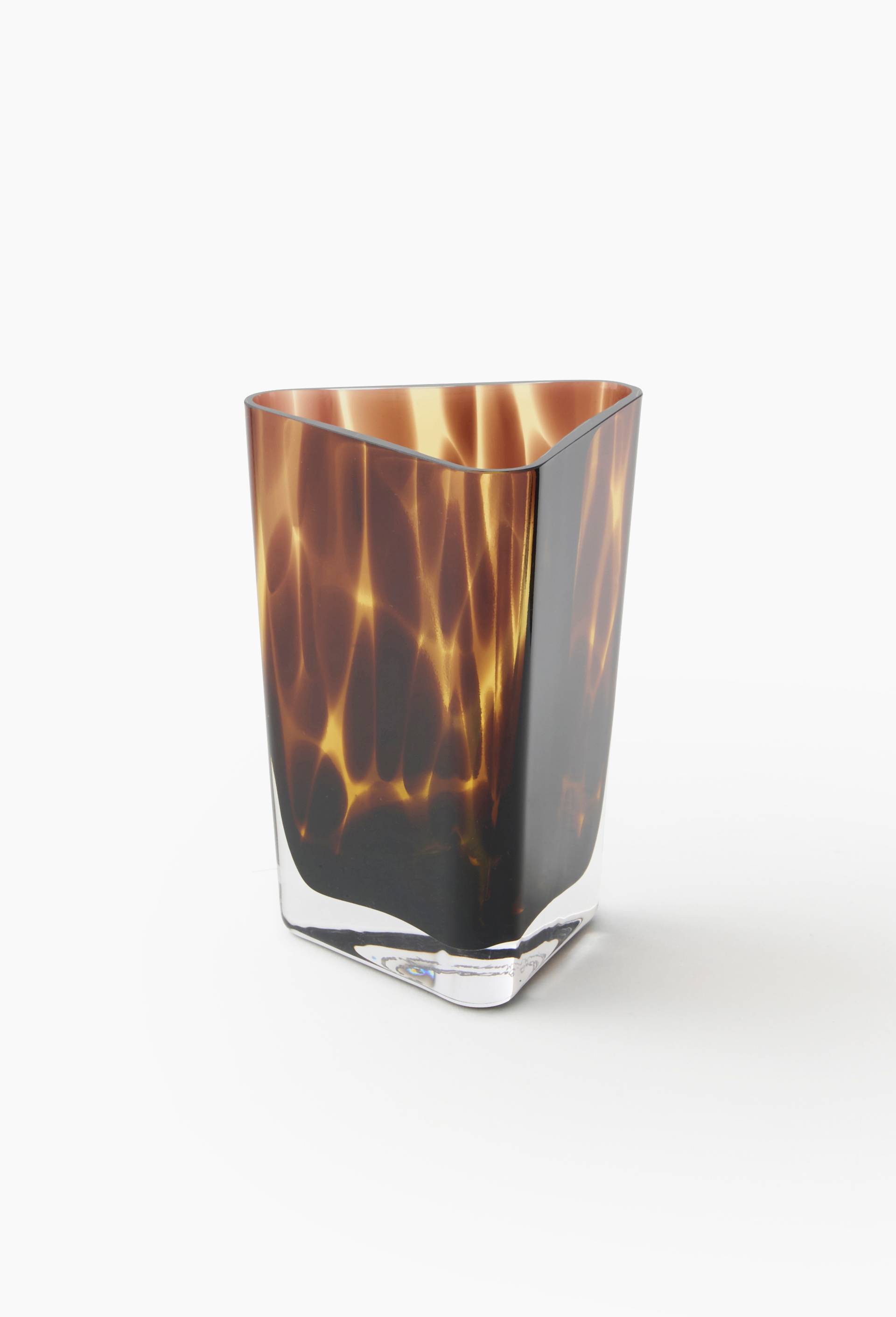Petit vase triangulaire - LOUIS BARTHELEMY x MONOPRIX, Brun, large image number 0