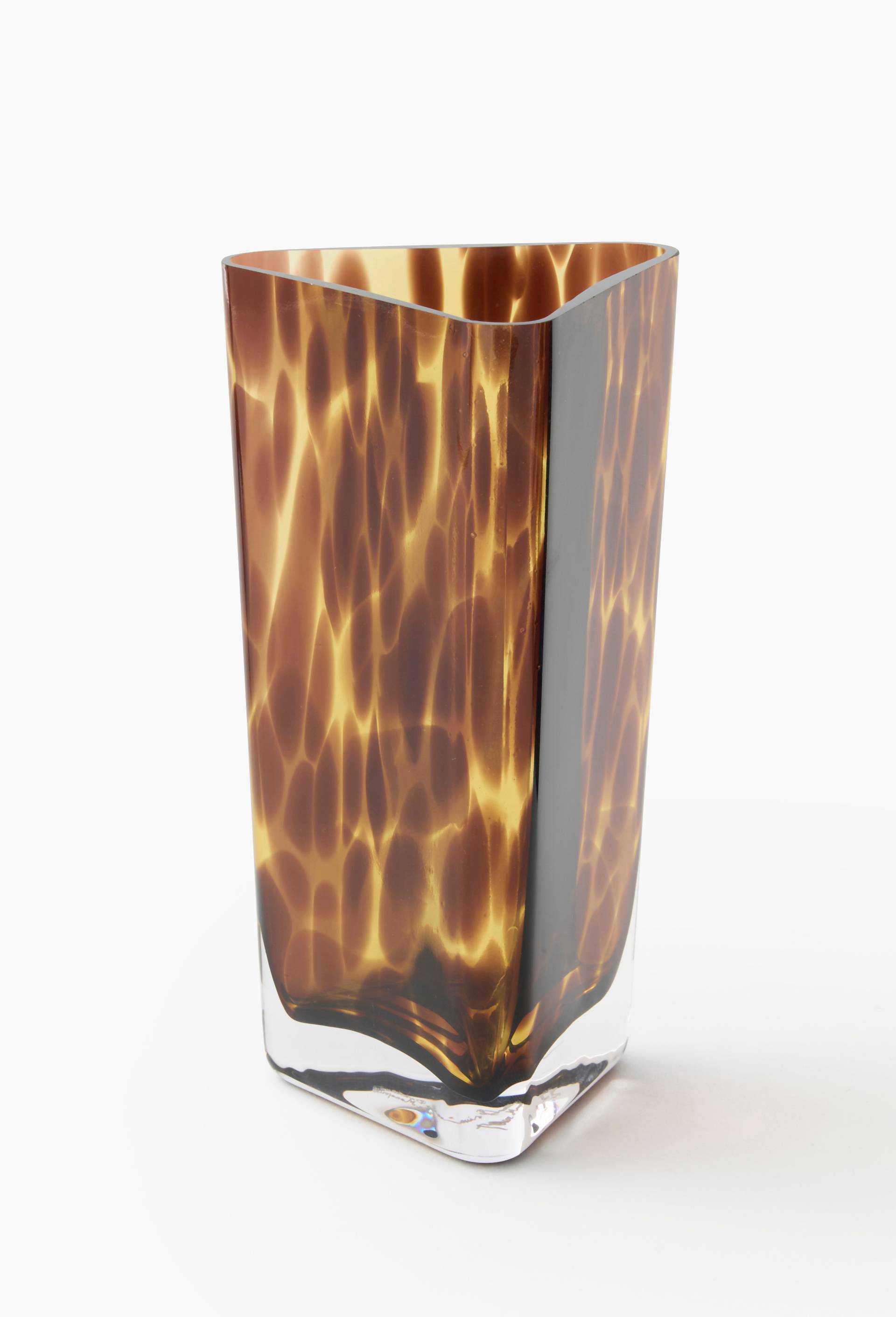Grand vase triangulaire - LOUIS BARTHELEMY x MONOPRIX, Brun, large image number 0