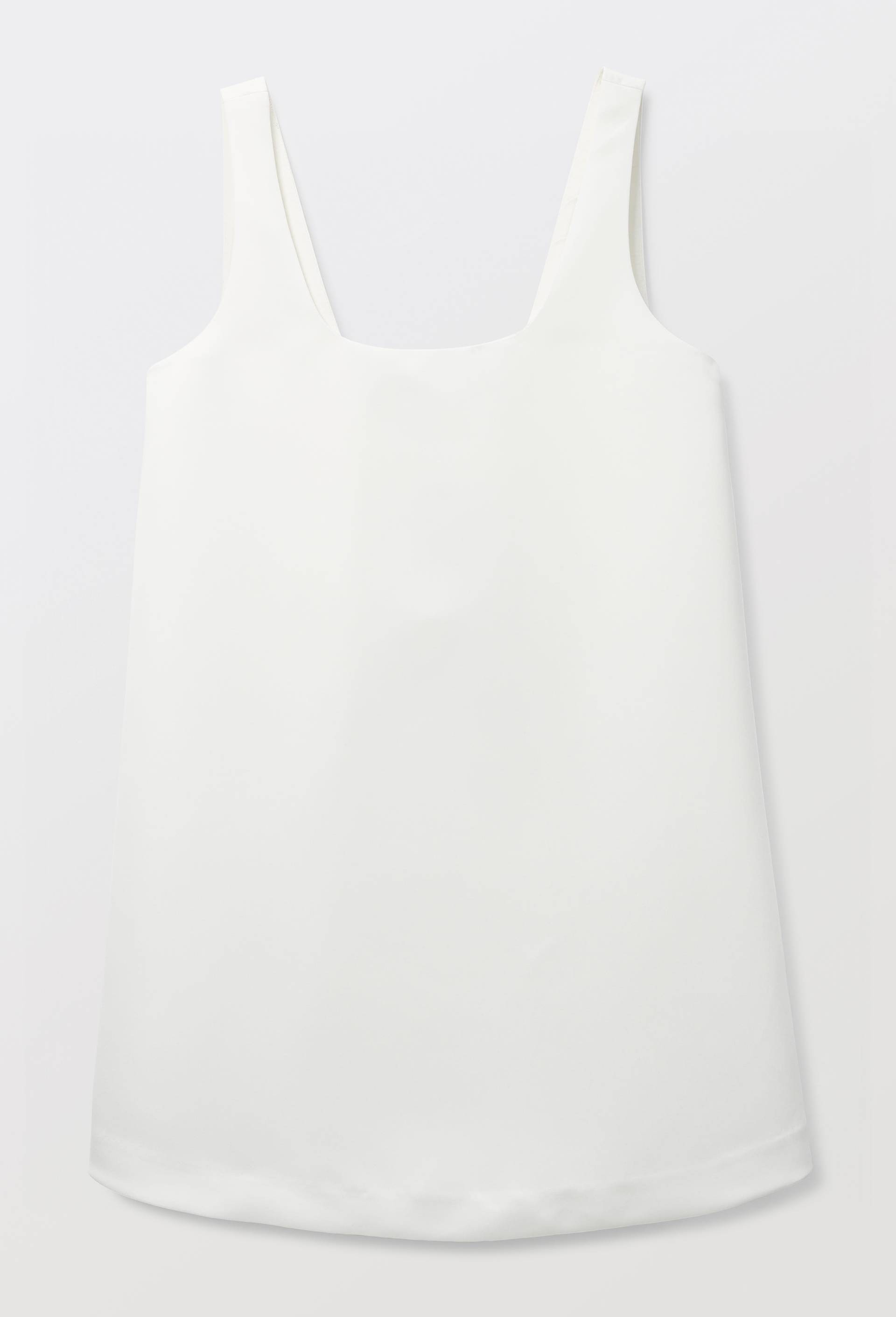 Robe courte unie, Blanc, large image number 2