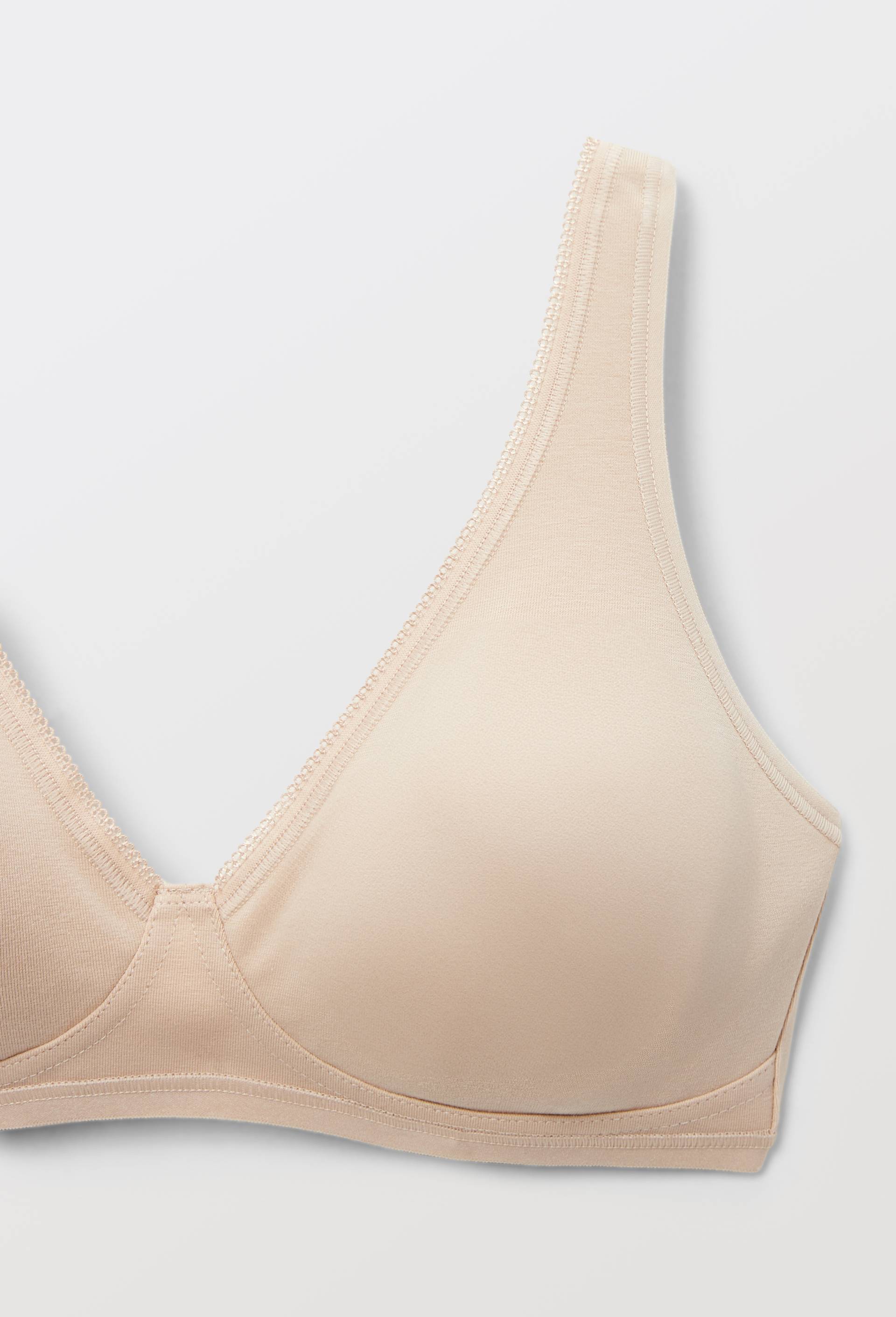 SOFT BRA BASIC PLUS, Rose clair, large image number 2