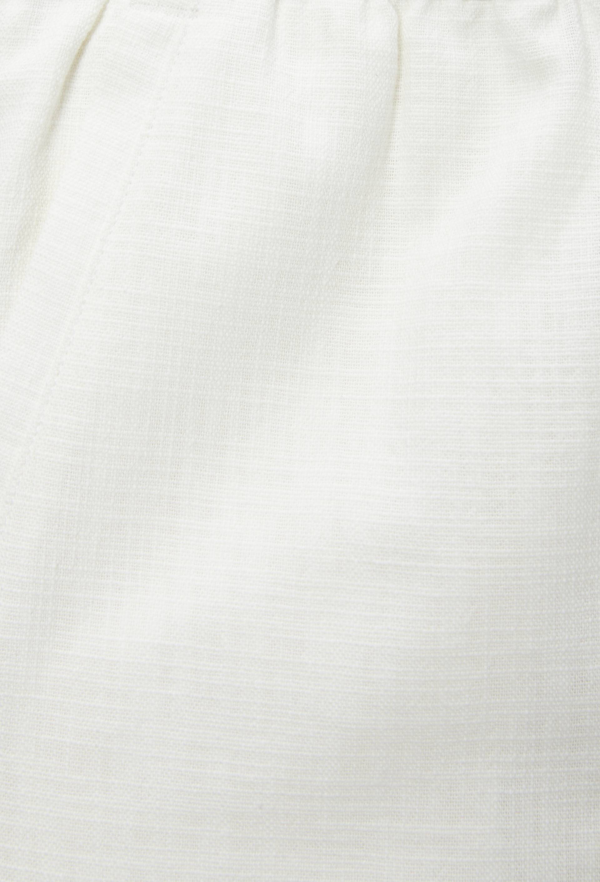 Bermuda &eacute;lastiqu&eacute;e en coton bio GOTS, Ecru, large image number 5