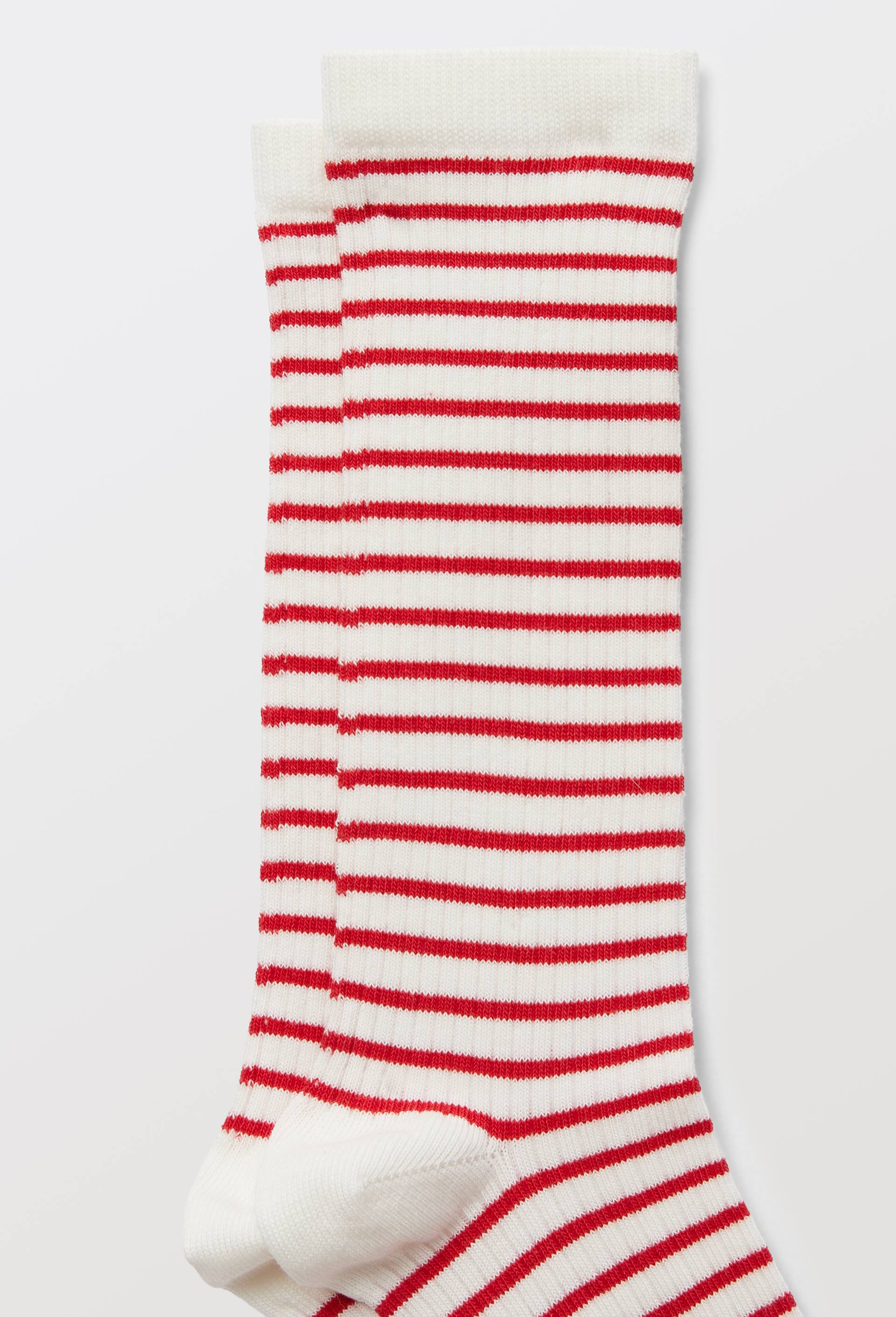 Paire de chaussettes fantaisie en coton premium, Rouge, large image number 1
