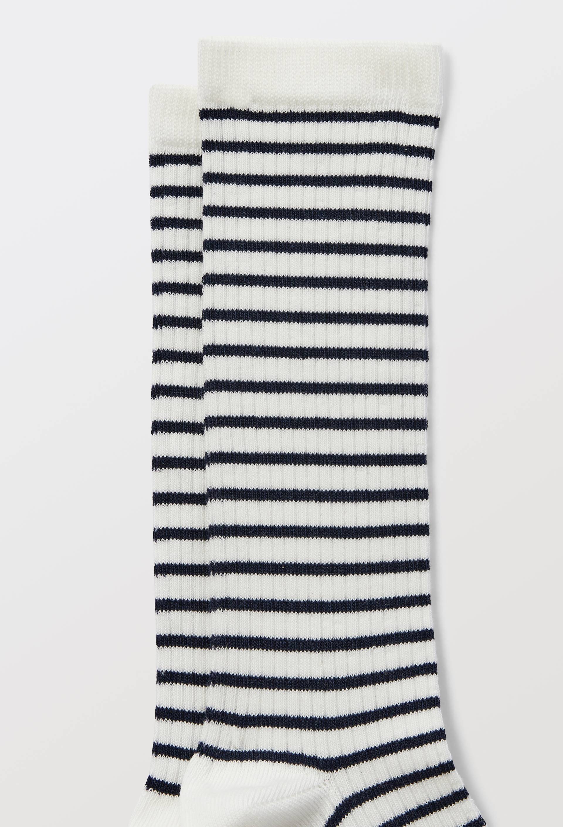 Paire de chaussettes fantaisie en coton premium, Bleu fonc&eacute;, large image number 1