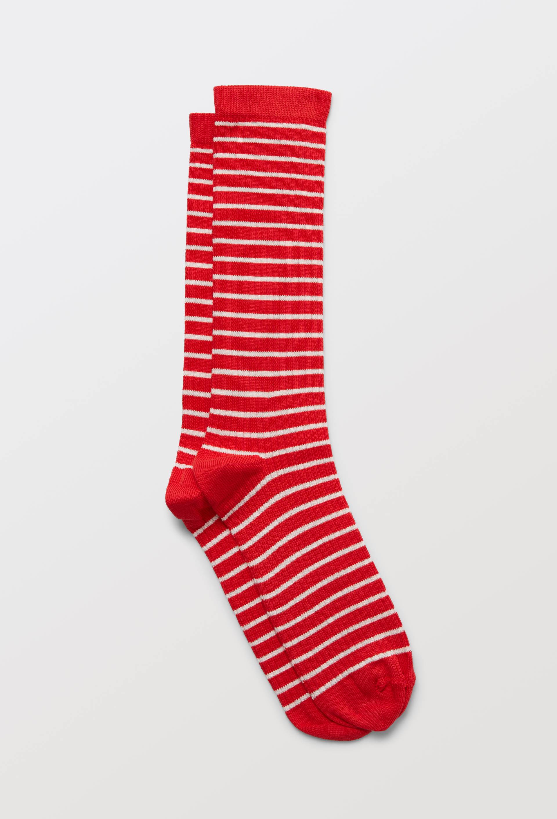 Paire de chaussettes fantaisie en coton premium, Rouge, swatch image