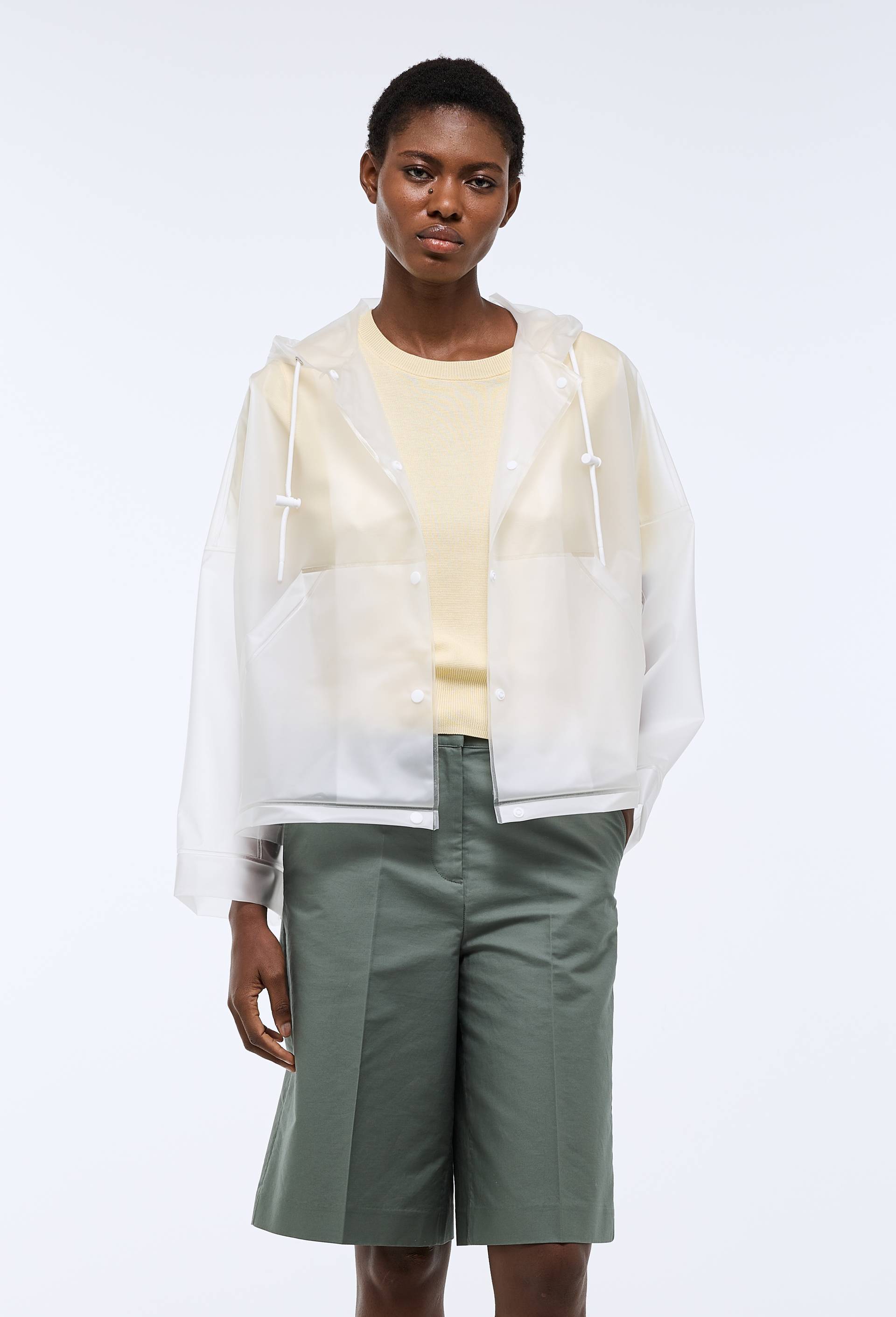 Veste de pluie transparente, Transparent, large image number 3