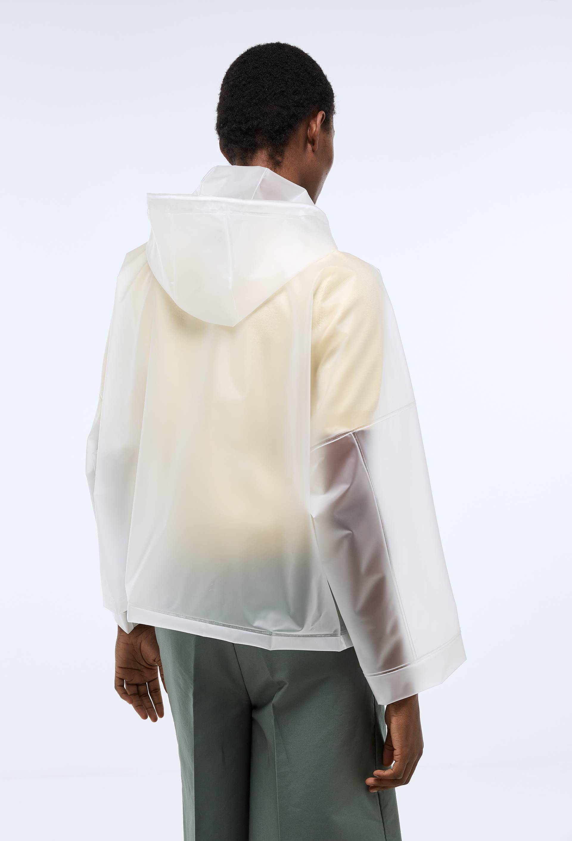 Veste de pluie transparente, Transparent, large image number 4.0