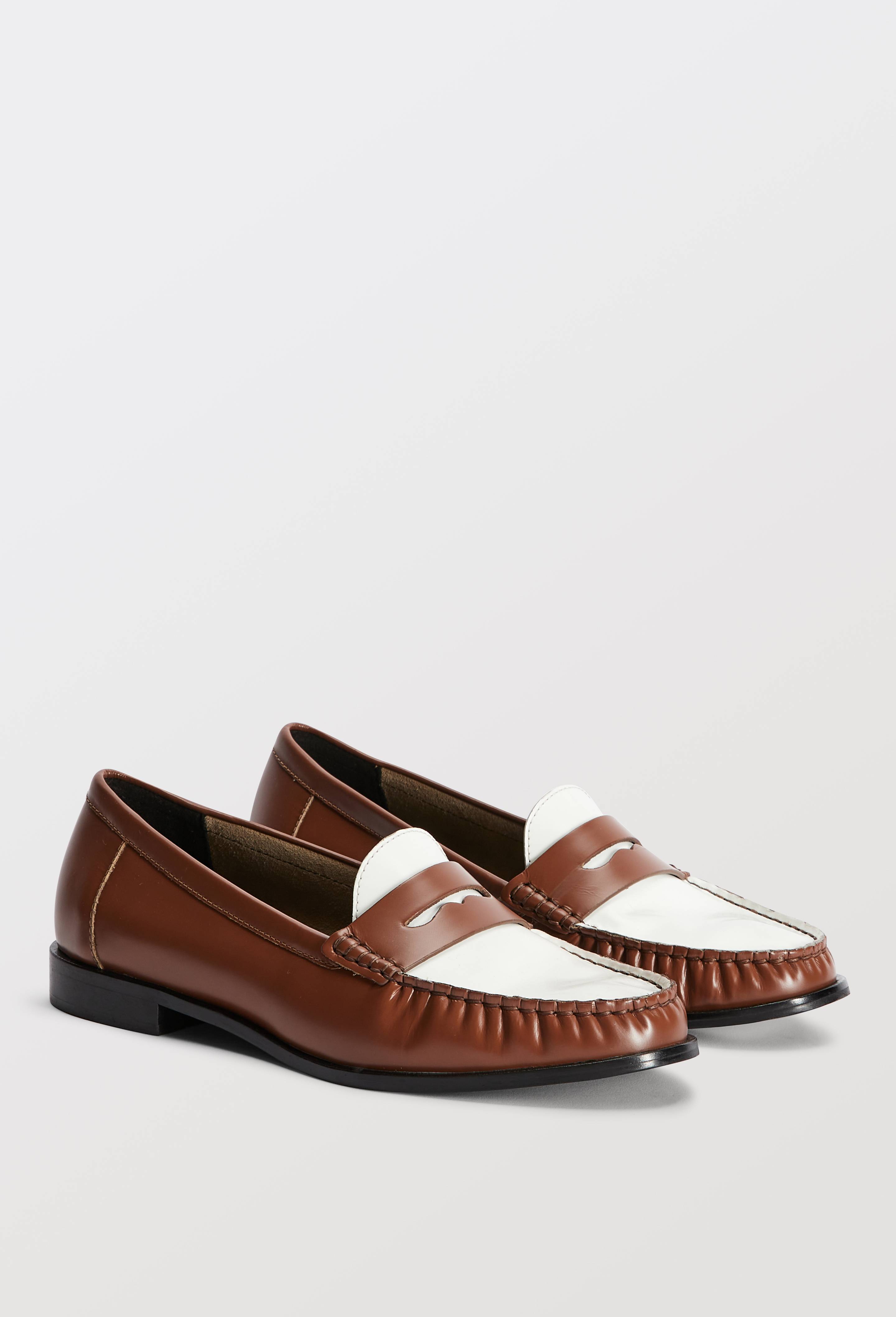 Mocassins en cuir, Brun, large image number 0