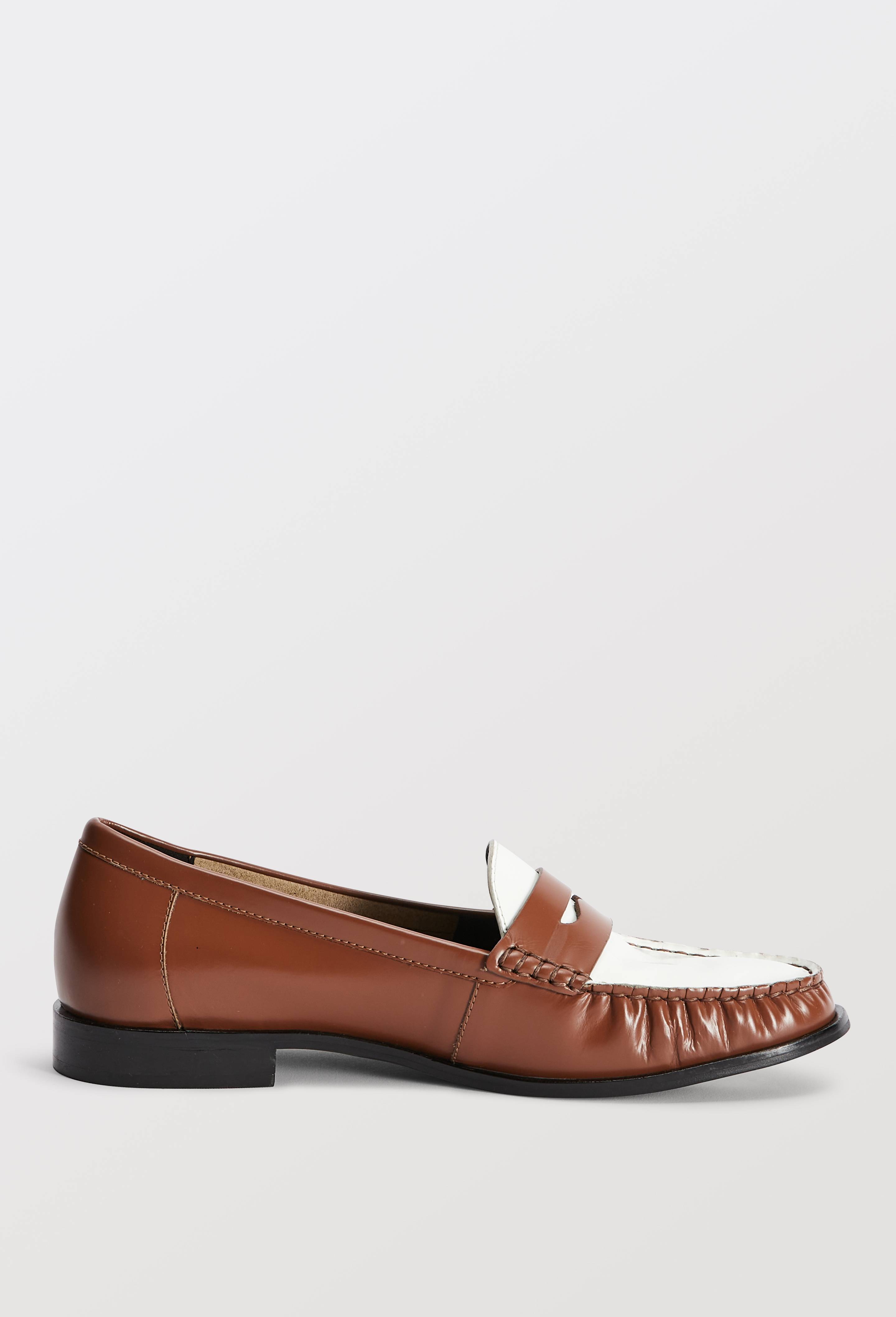Mocassins en cuir, Brun, large image number 1