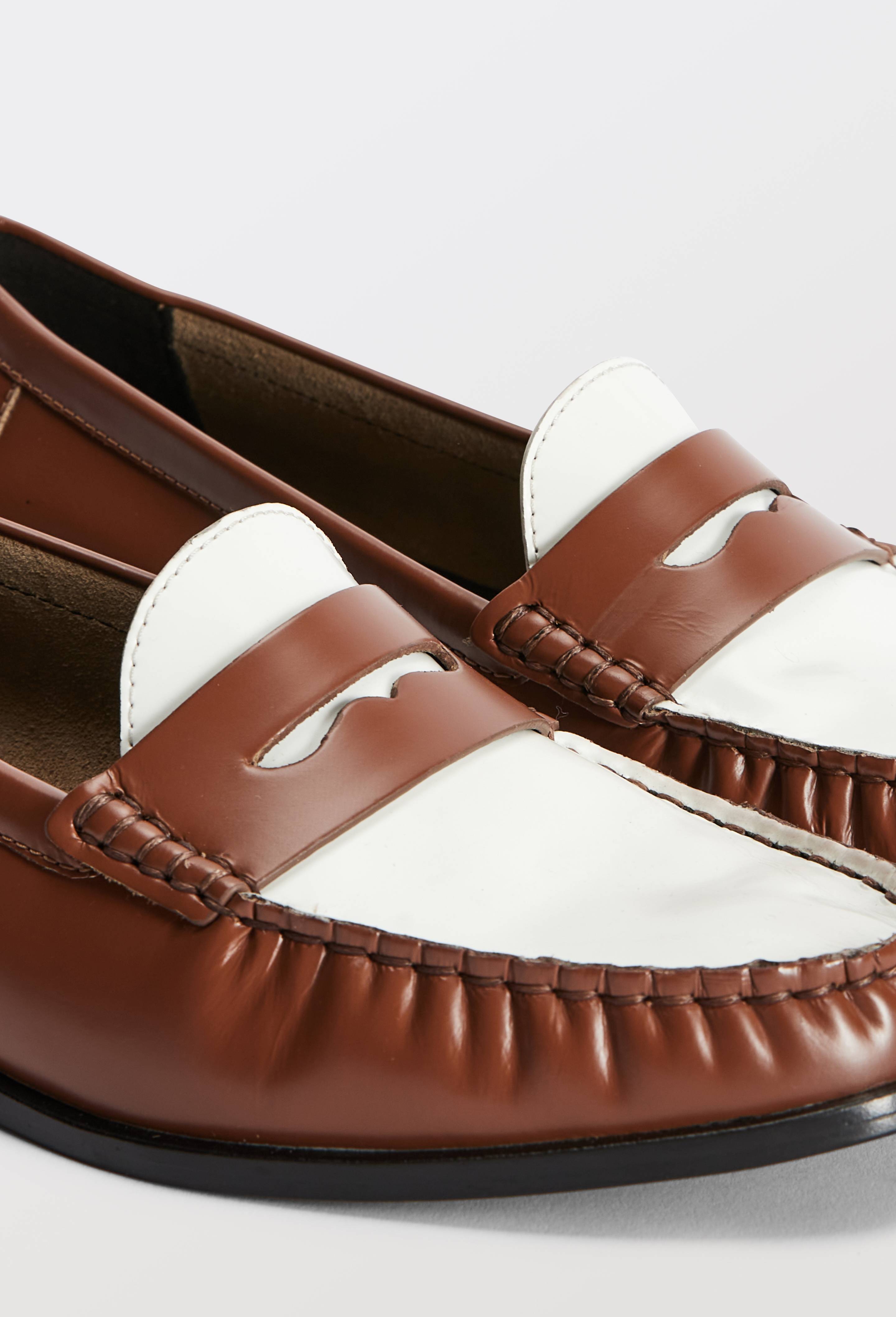 Mocassins en cuir, Brun, large image number 2