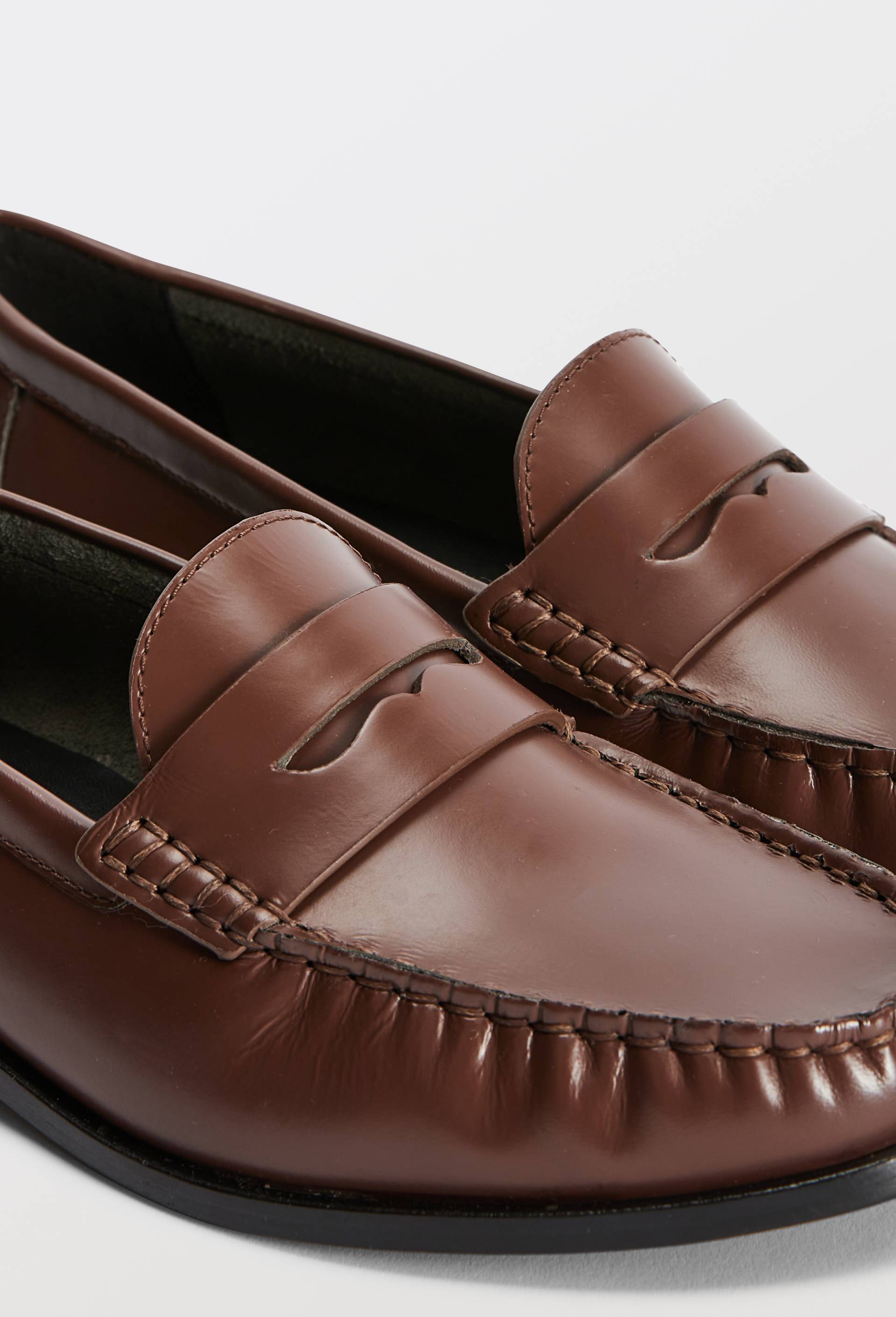 Mocassins en cuir, Brun, large image number 2